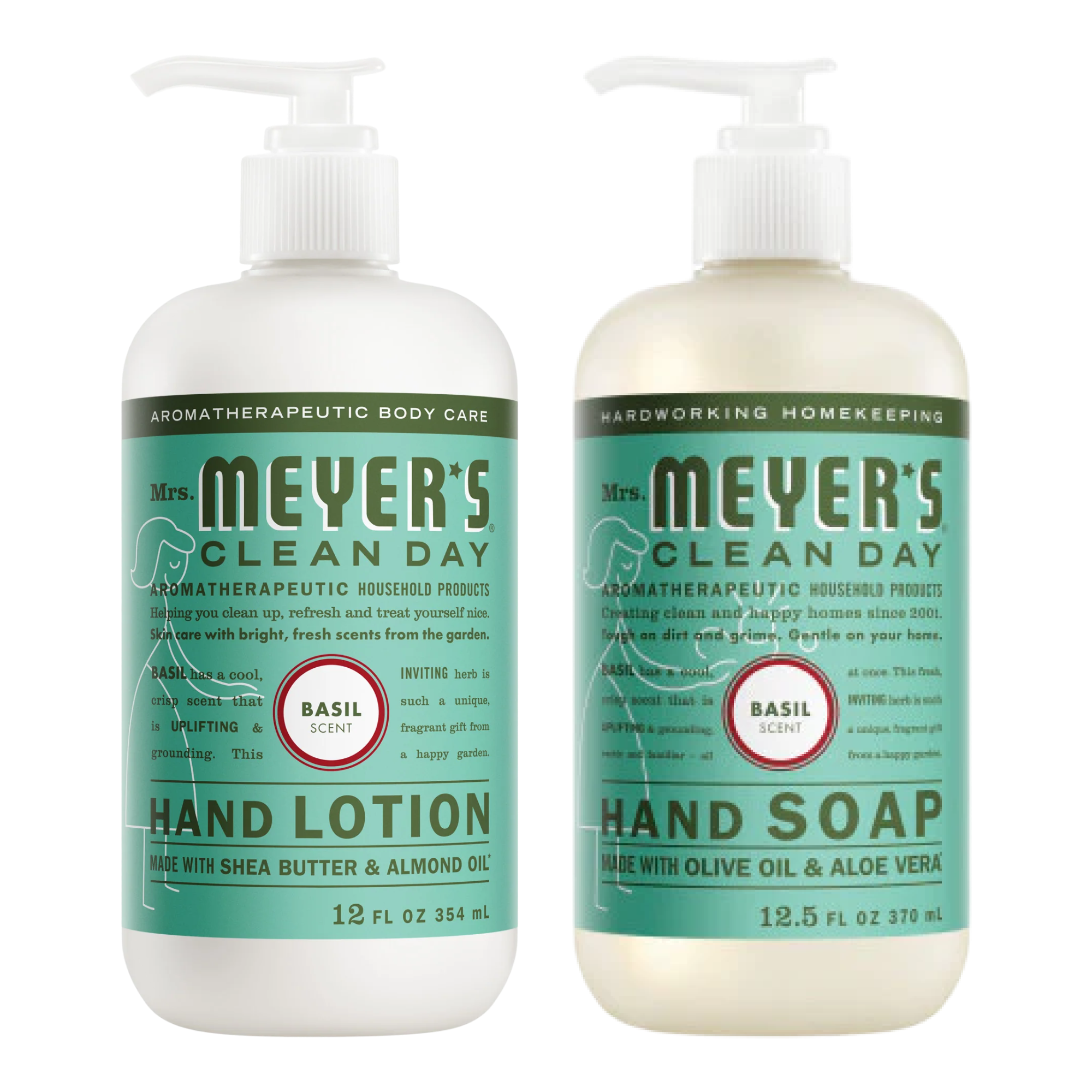 Mrs. Meyer's Basil Hand Care Basics Set – Mrs. Meyer's Clean Day