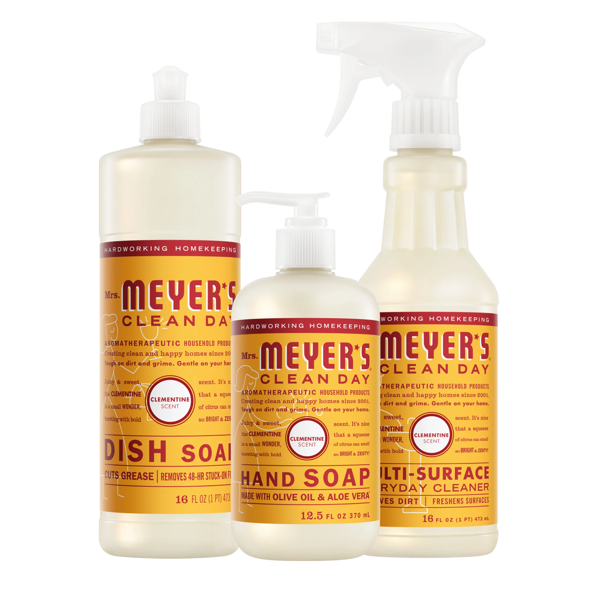 Clementine Kitchen Basics Set – Mrs. Meyer's Clean Day Clementine Kitchen Basics Set – Mrs. Meyer's Clean Day