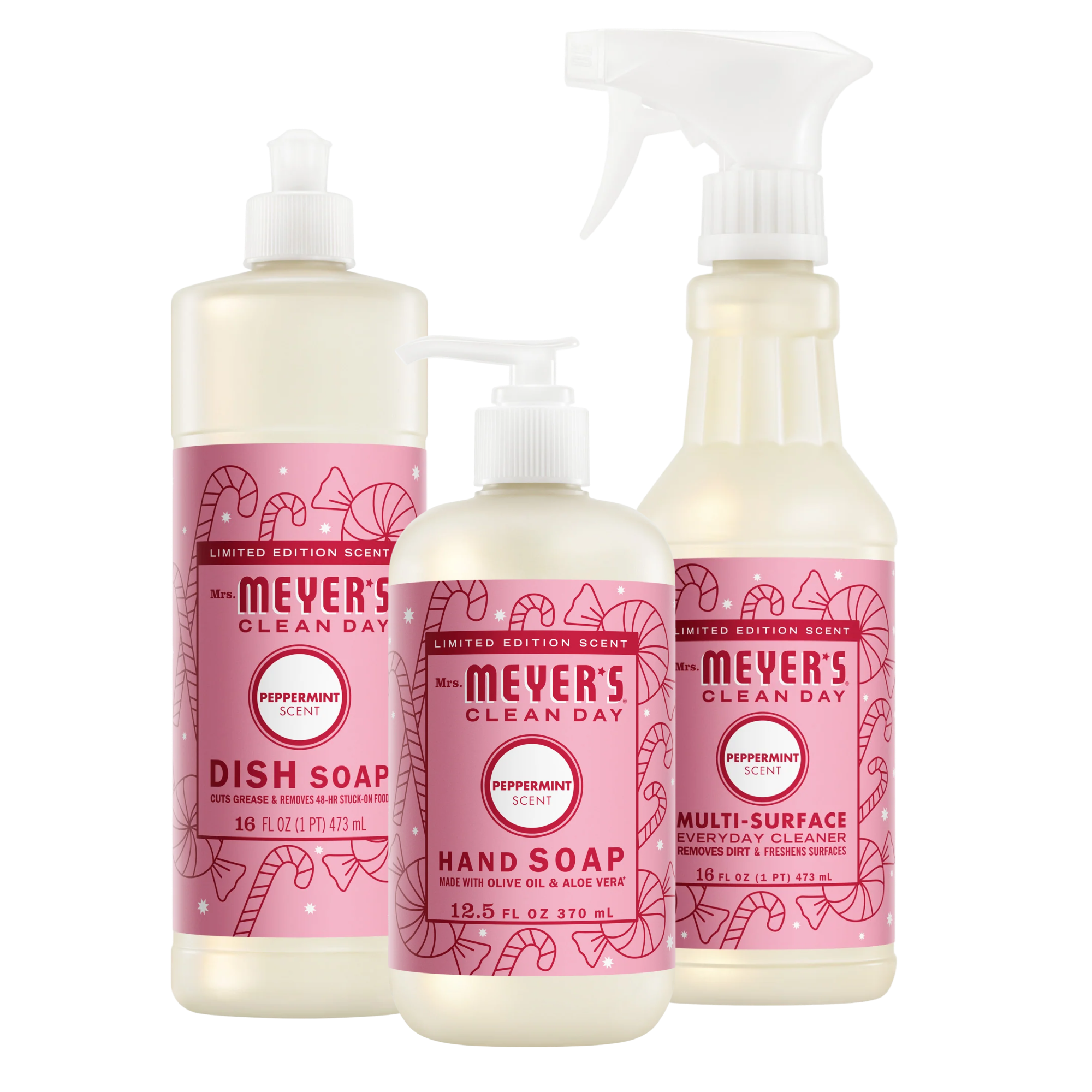 バーベキュー・調理用品 mrs movie Mrs. Meyer's Peppermint Kitchen Basics Set – Mrs. Meyer's Clean Day