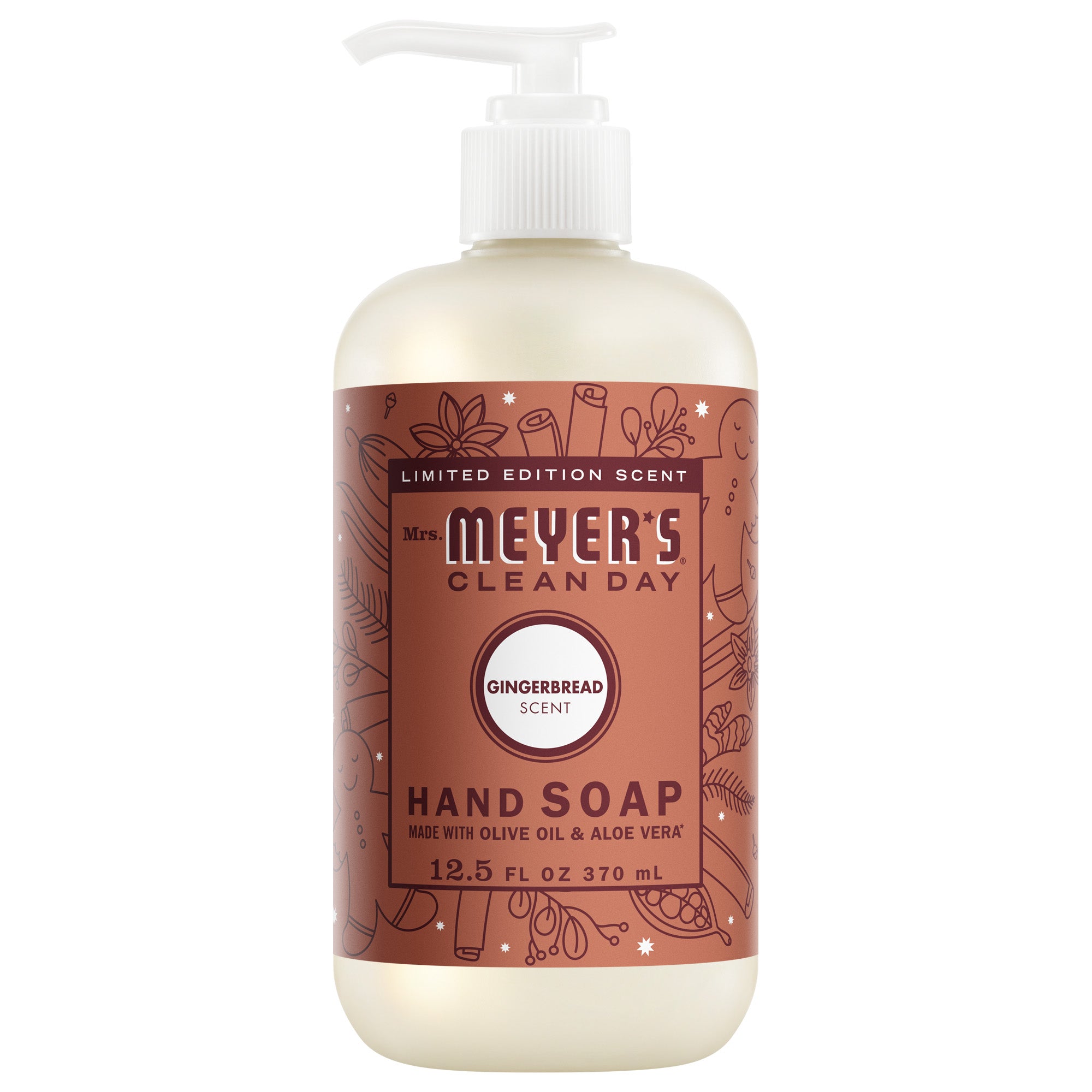 Gingerbread Liquid Hand Soap – Mrs. Meyer's Clean Day