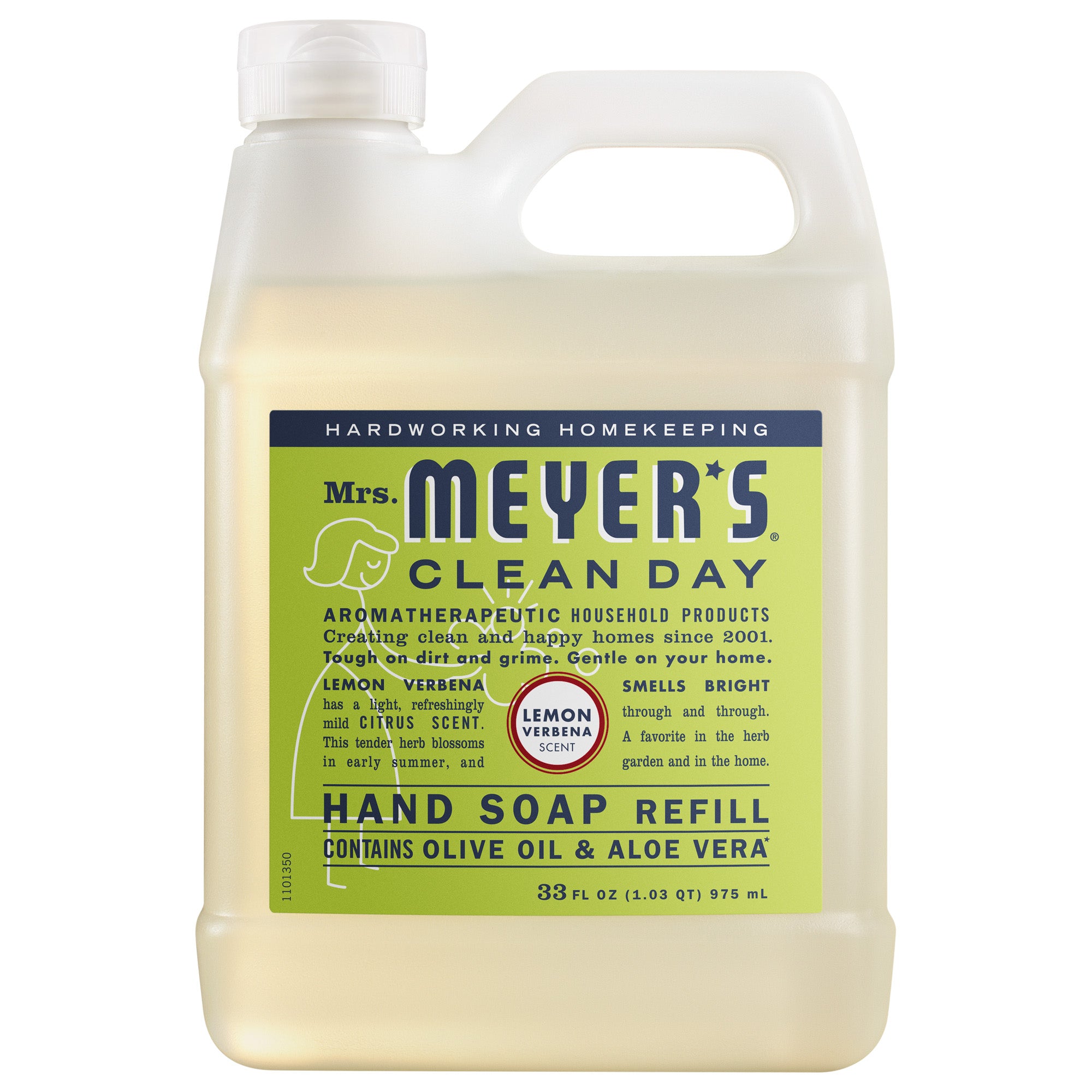 Mrs. Meyer's Lemon Verbena Liquid Hand Soap Refill – Mrs. Meyer's