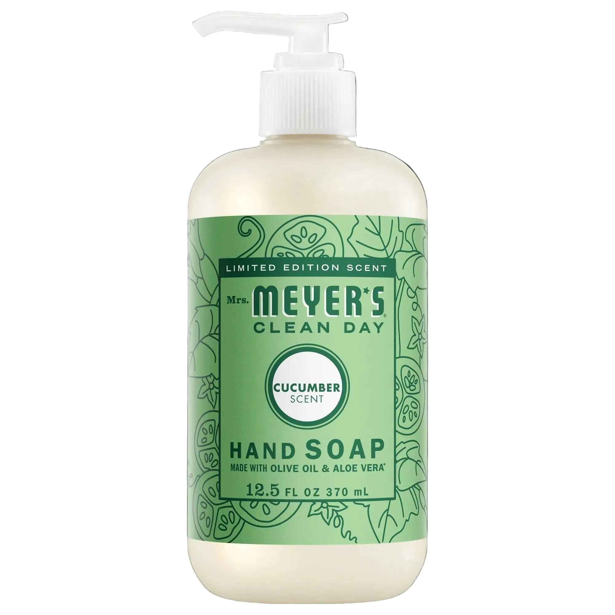 cucumber and lily white barn Mrs. Meyer's Clean Day Liquid Hand Soap - Cucumber