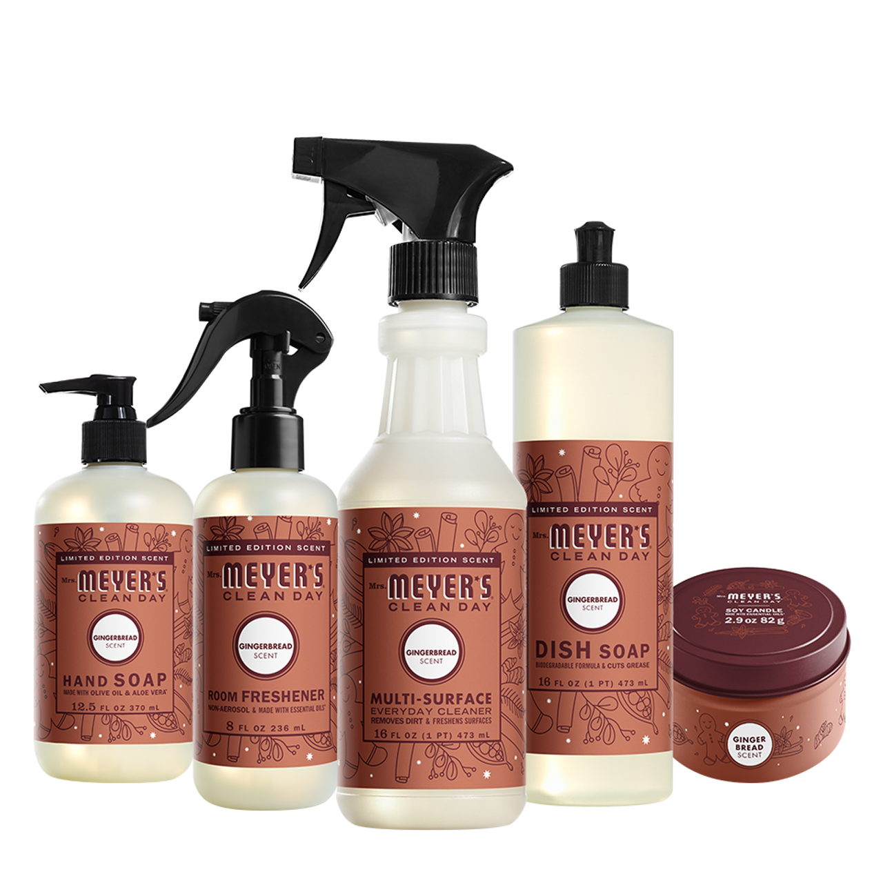 Mrs. Meyer's Gingerbread Collection – Mrs. Meyer's Clean Day