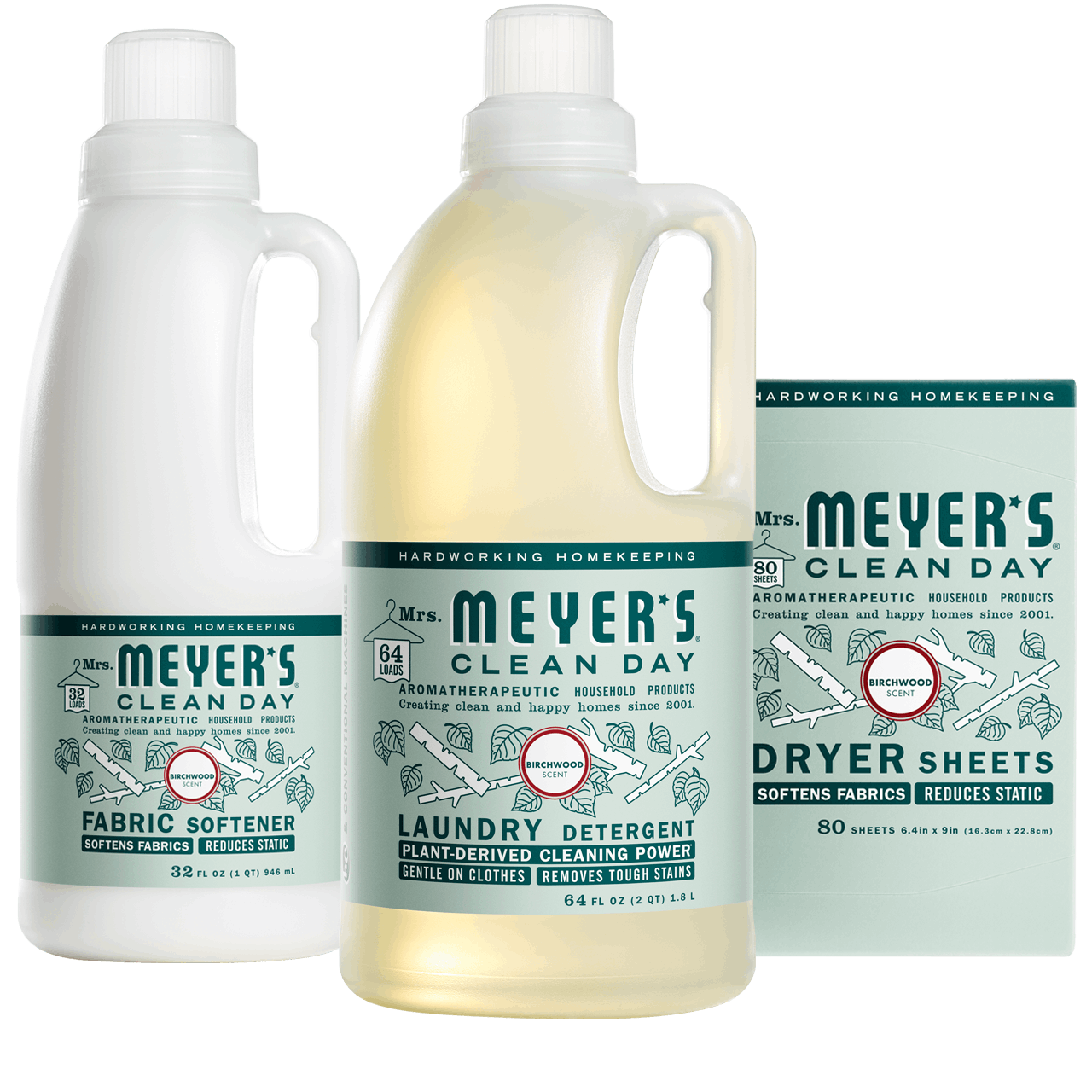 Mrs. Meyer's Birchwood Laundry Set – Mrs. Meyer's Clean Day