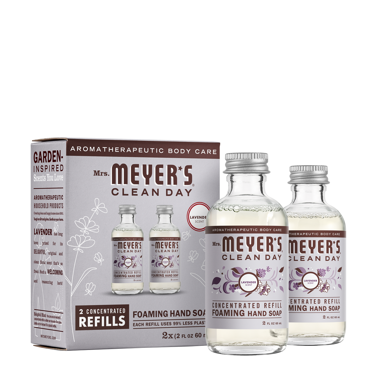 Lavender Foaming Hand Soap Concentrate Refills 2-Pack – Mrs