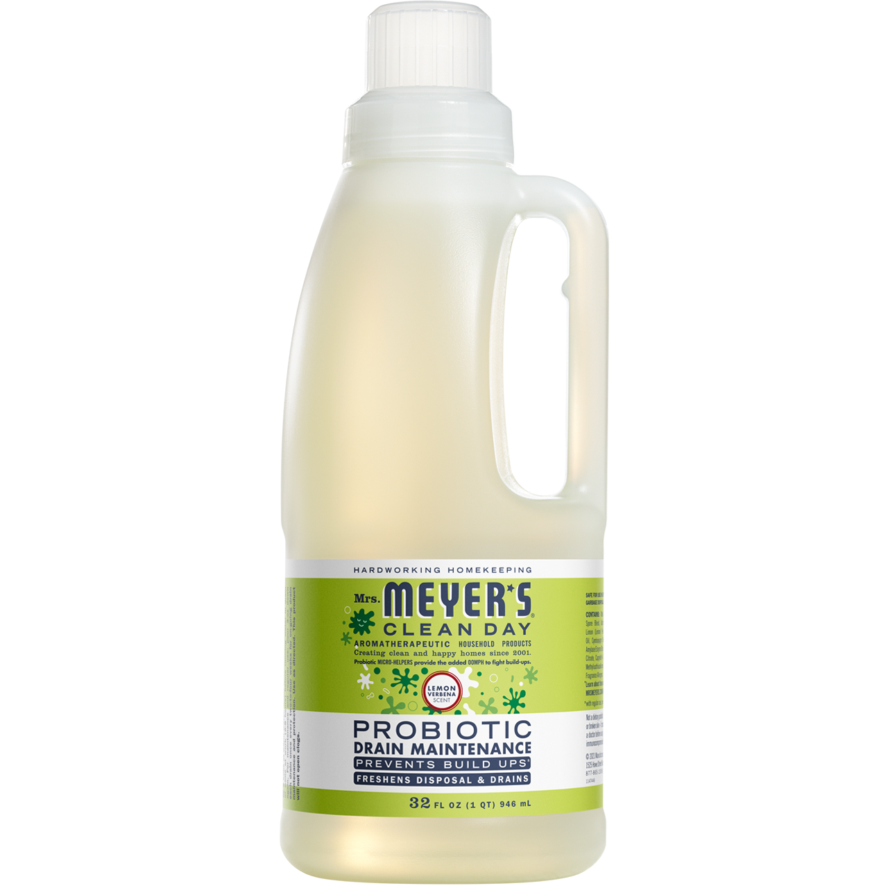 Mrs. Meyer's Lemon Verbena Probiotic Drain Maintenance – Mrs