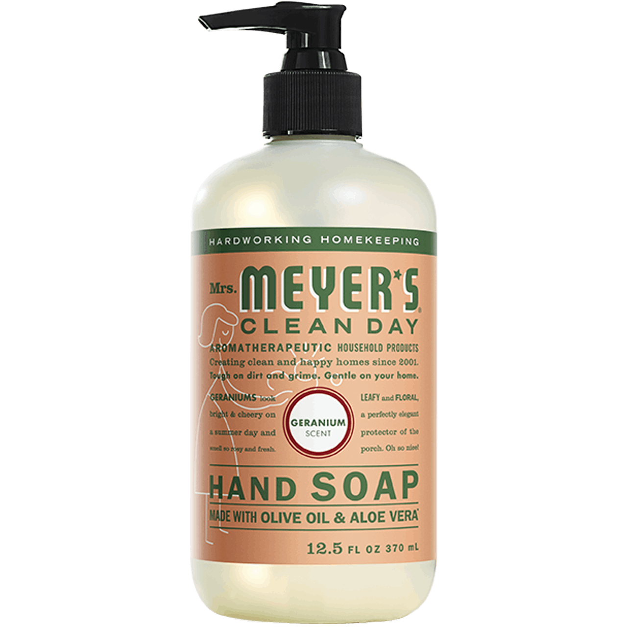 Clean Day Liquid Hand Soap, Geranium, 12.5 oz Clean Day Liquid Hand Soap, Geranium, 12.5 oz