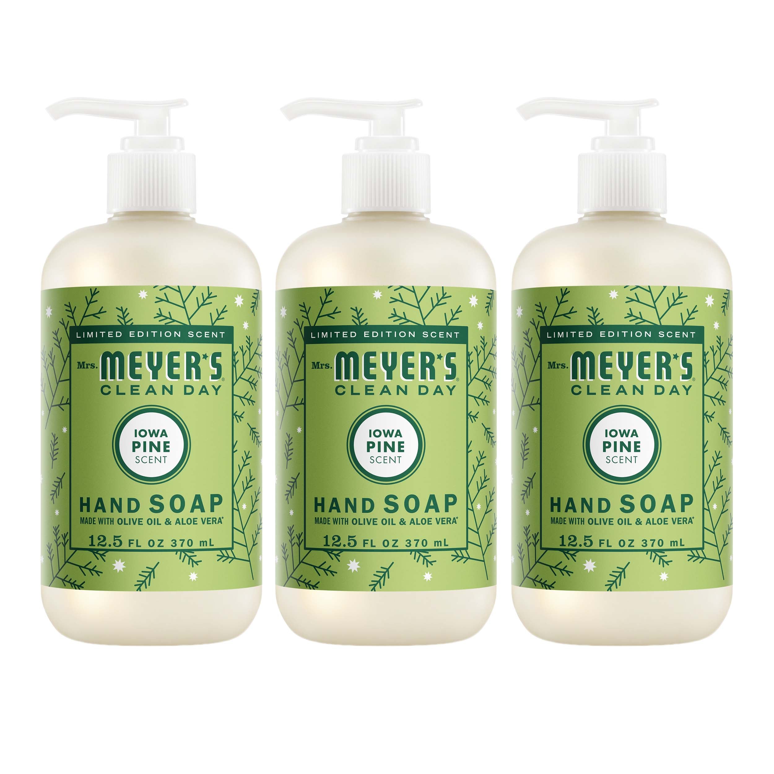 Mrs. Meyer's Iowa Pine Liquid Hand Soap 3-count Bundle ​ – Mrs