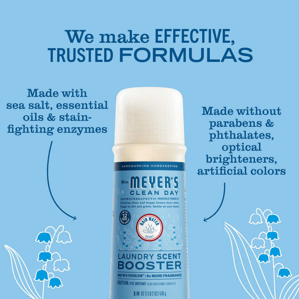 Rain Water Scent Booster – Mrs. Meyer's Clean Day