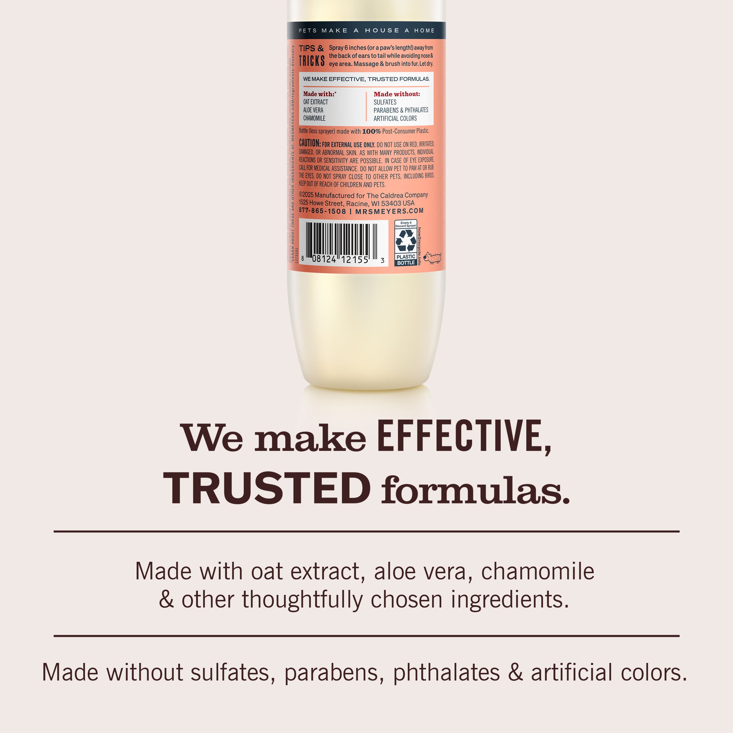 White Peach Dog Deodorizing Spritz – Mrs. Meyer's Clean Day