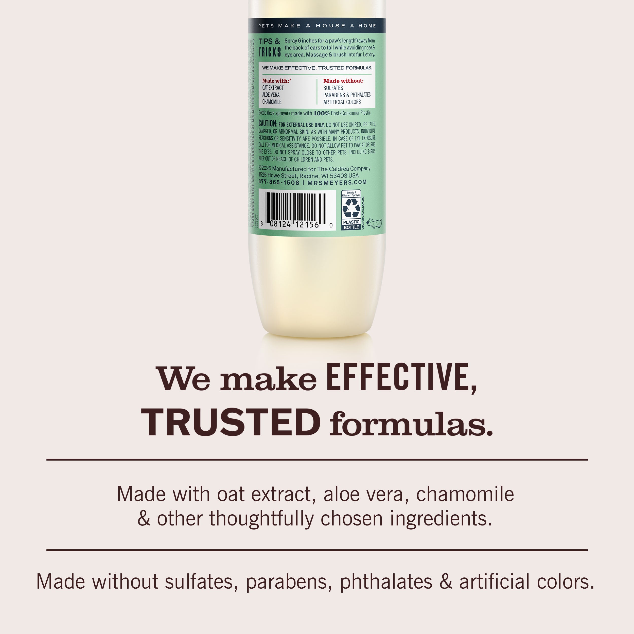 Sweet Chamomile Dog Deodorizing Spritz – Mrs. Meyer's Clean Day