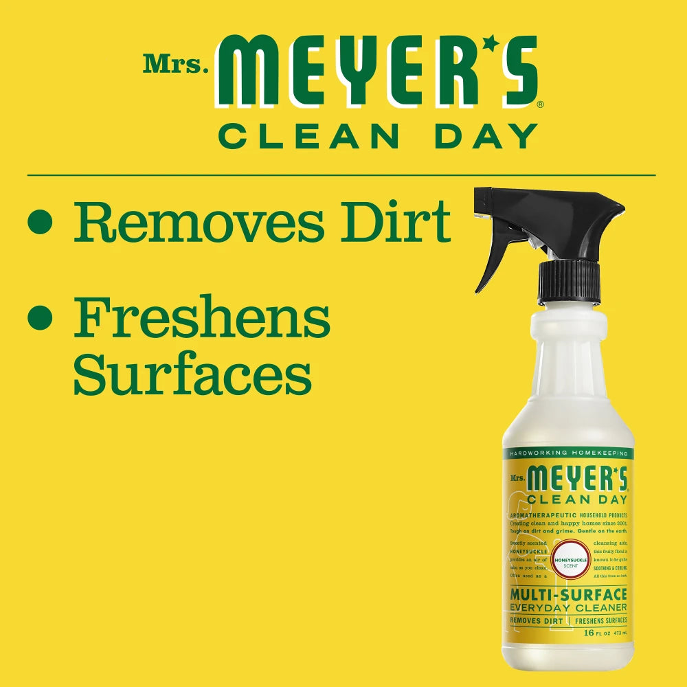 Mrs. Meyer's Honeysuckle Multi-Surface Everyday Cleaner – Mrs Mrs. Meyer's Honeysuckle Multi-Surface Everyday Cleaner – Mrs