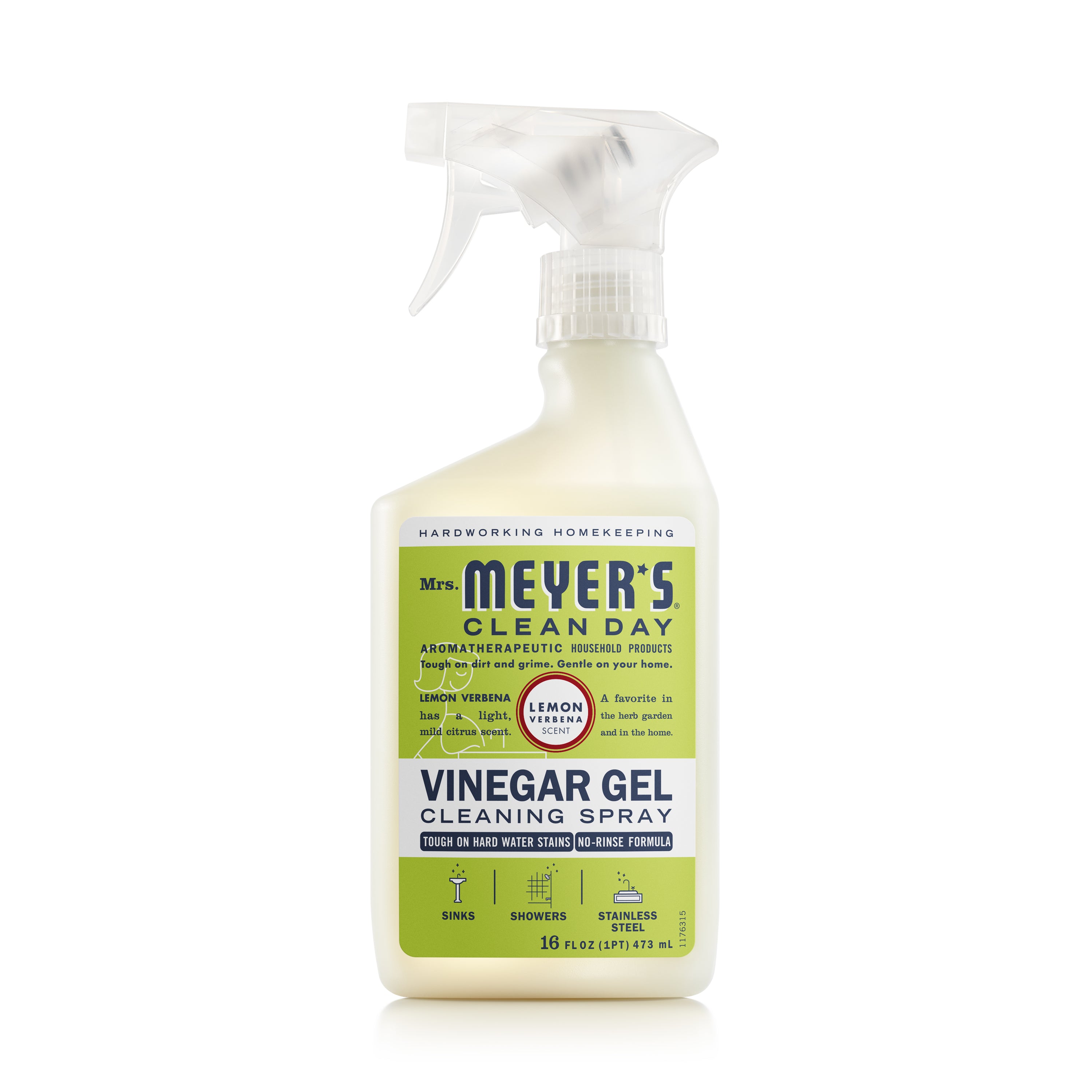 Mrs. Meyer's Lemon Verbena Vinegar Gel No-Rinse Cleaner – Mrs