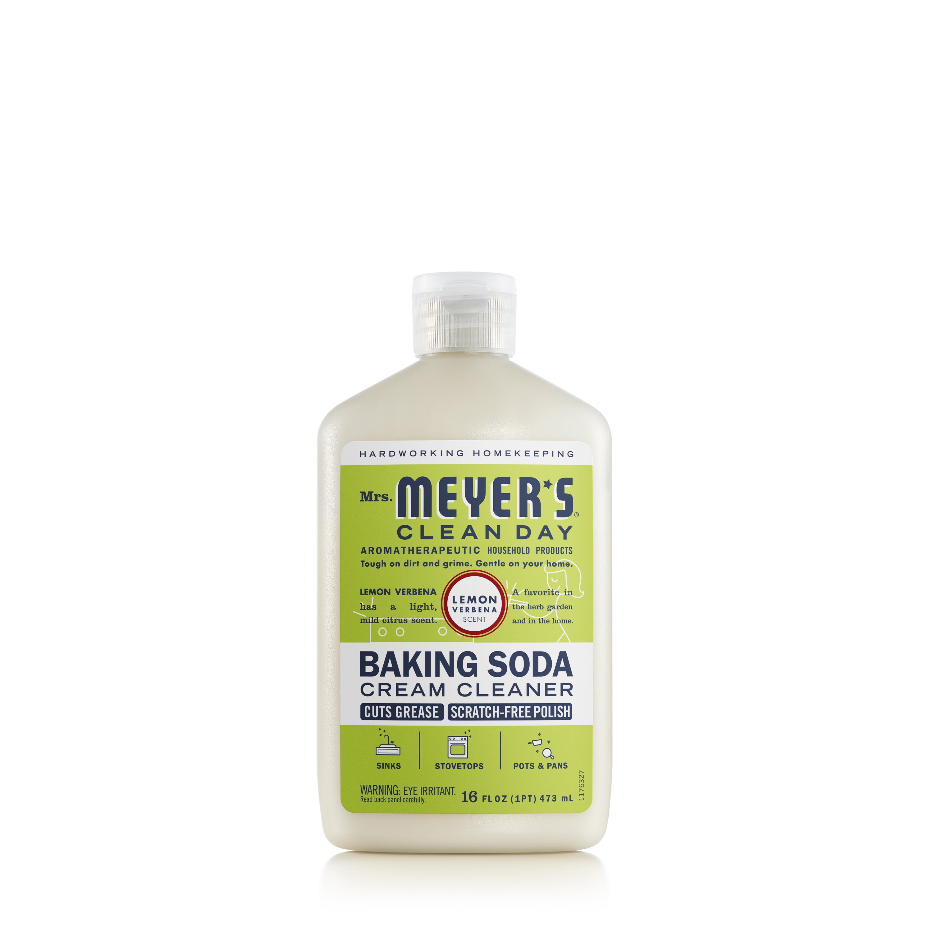 Mrs. Meyer's Lemon Verbena Baking Soda Cream Cleaner – Mrs Mrs. Meyer's Lemon Verbena Baking Soda Cream Cleaner – Mrs