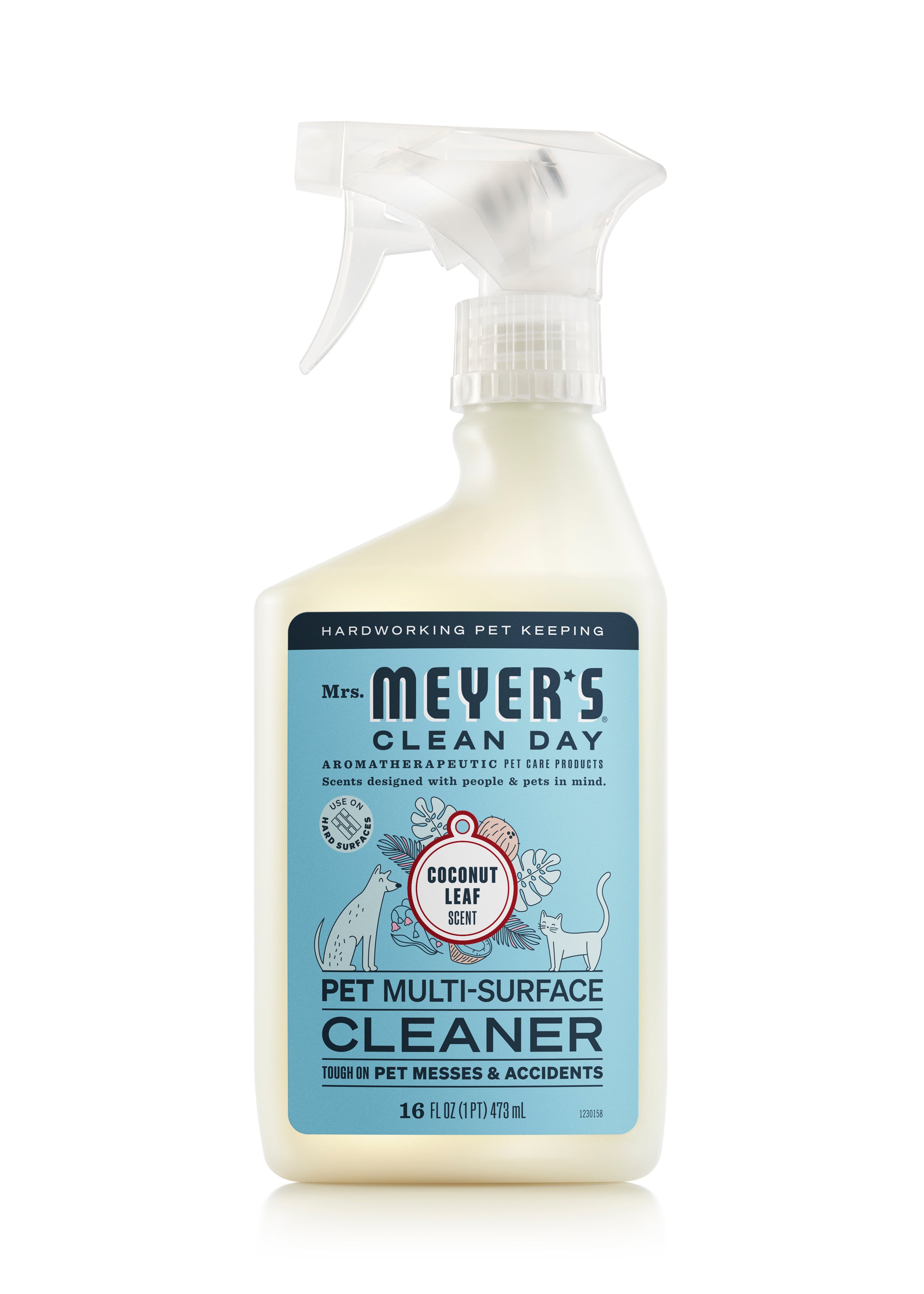 Coconut Leaf Pet Multi-Surface Cleaner – Mrs. Meyer's Clean Day