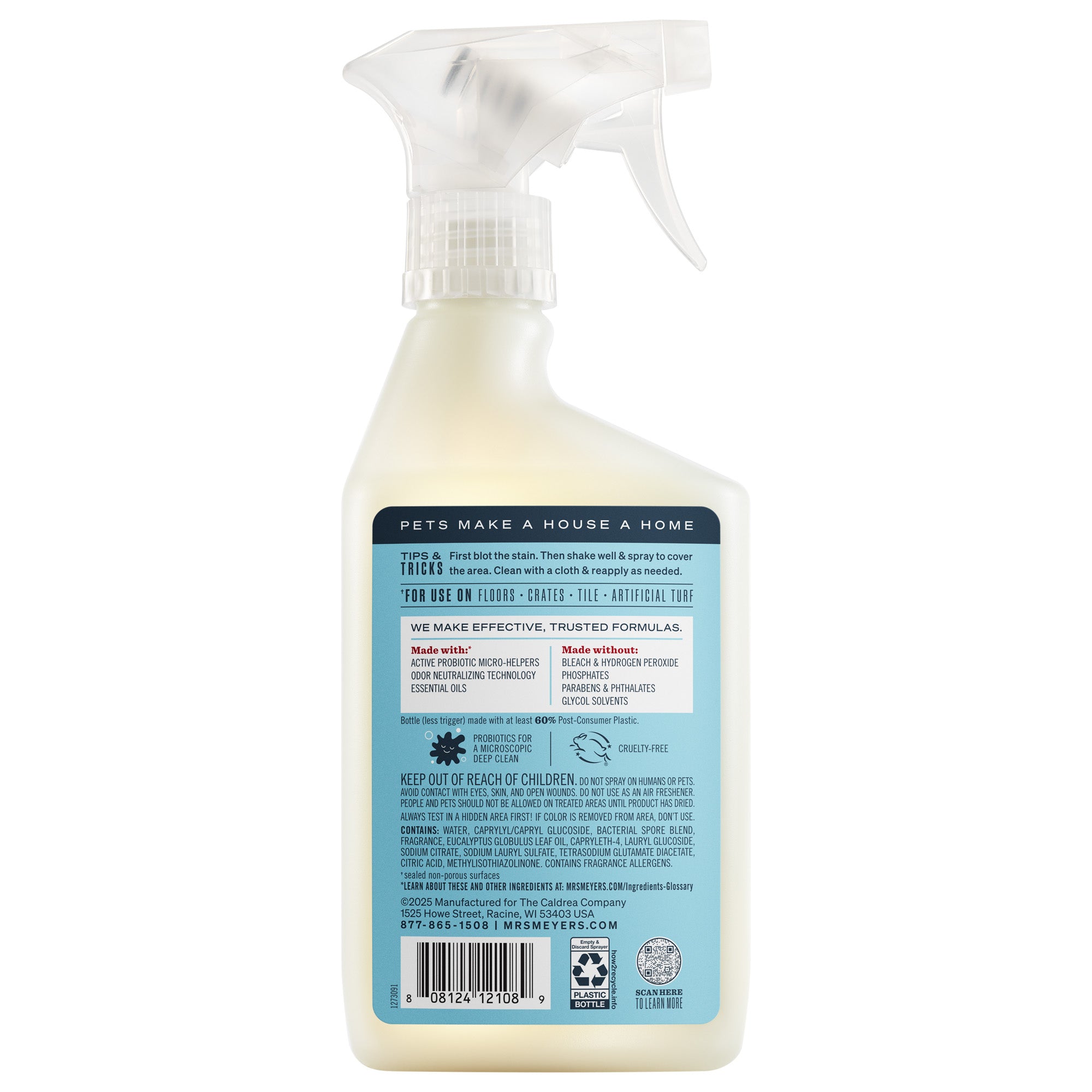 Coconut Leaf Pet Multi-Surface Cleaner – Mrs. Meyer's Clean Day