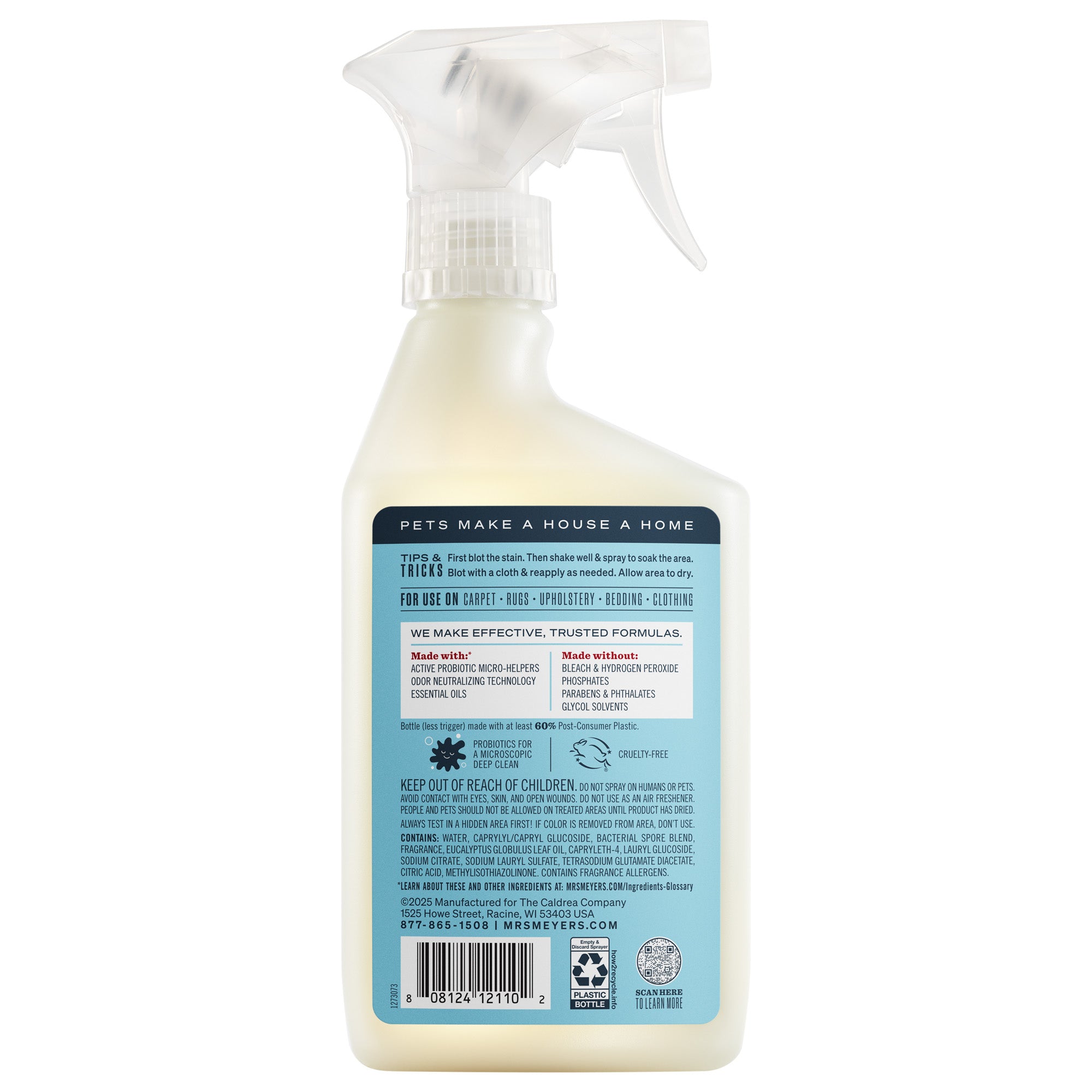 Coconut Leaf Pet Stain & Odor Fighter – Mrs. Meyer's Clean Day