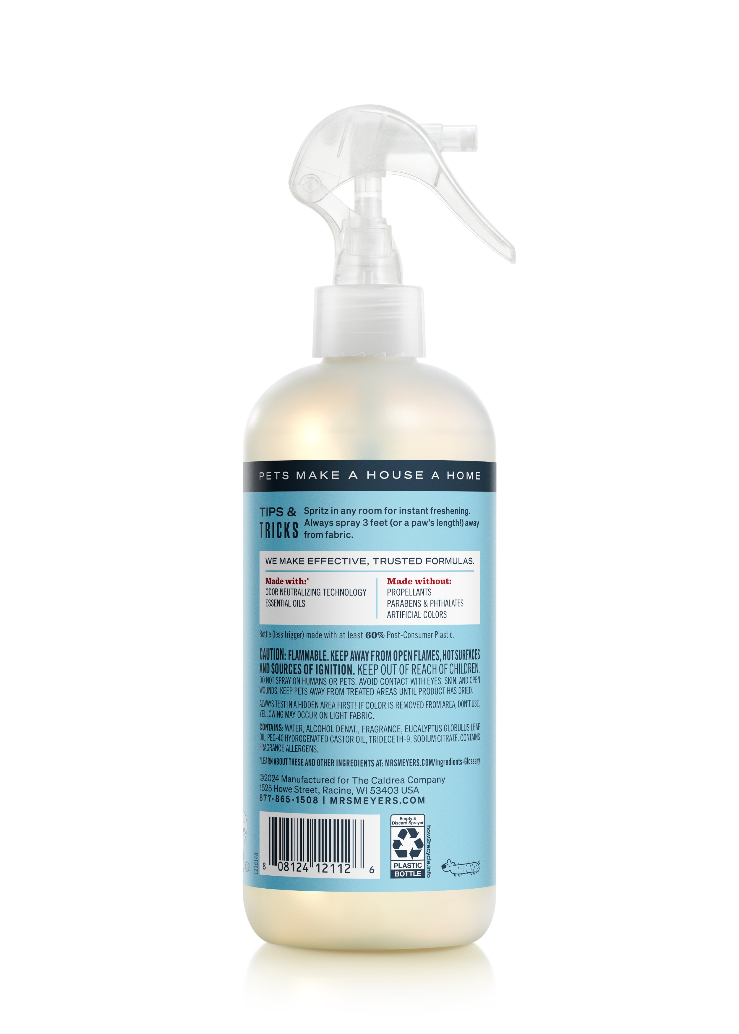 ENVIRO Moisture Series トナー 【新品未使用】 Coconut Leaf Pet Odor Neutralizer – Mrs. Meyer's Clean Day