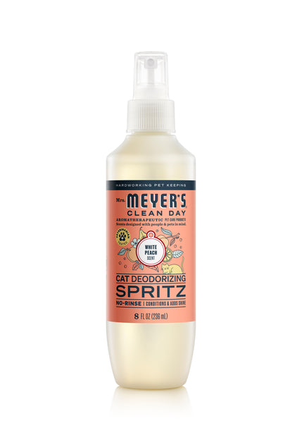 White Peach Cat Deodorizing Spritz – Mrs. Meyer's Clean Day