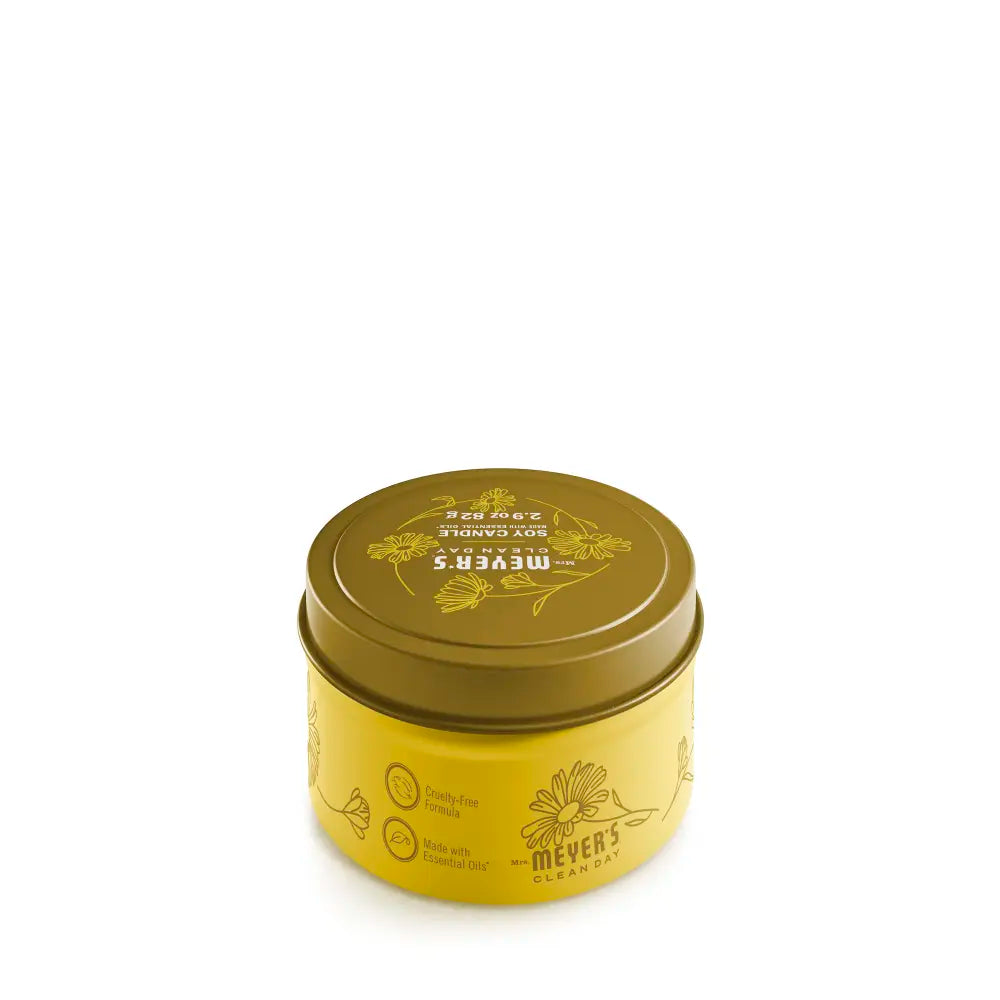 Daisy Tin Candle | Mrs. Meyer's – Mrs. Meyer's Clean Day Daisy Tin Candle | Mrs. Meyer's – Mrs. Meyer's Clean Day