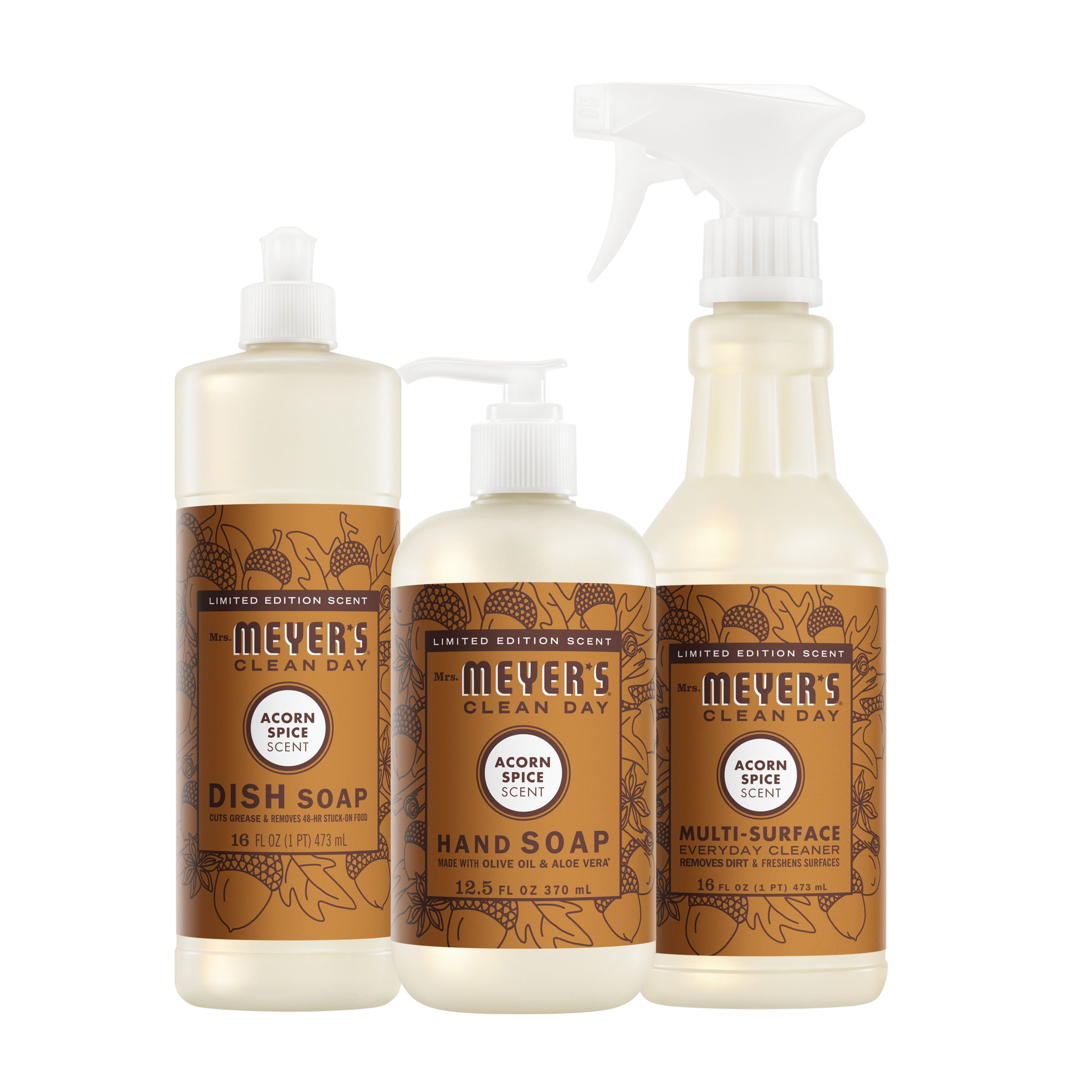 Mrs. Meyer's Acorn Spice Kitchen Basics Set – Mrs. Meyer's Clean Day