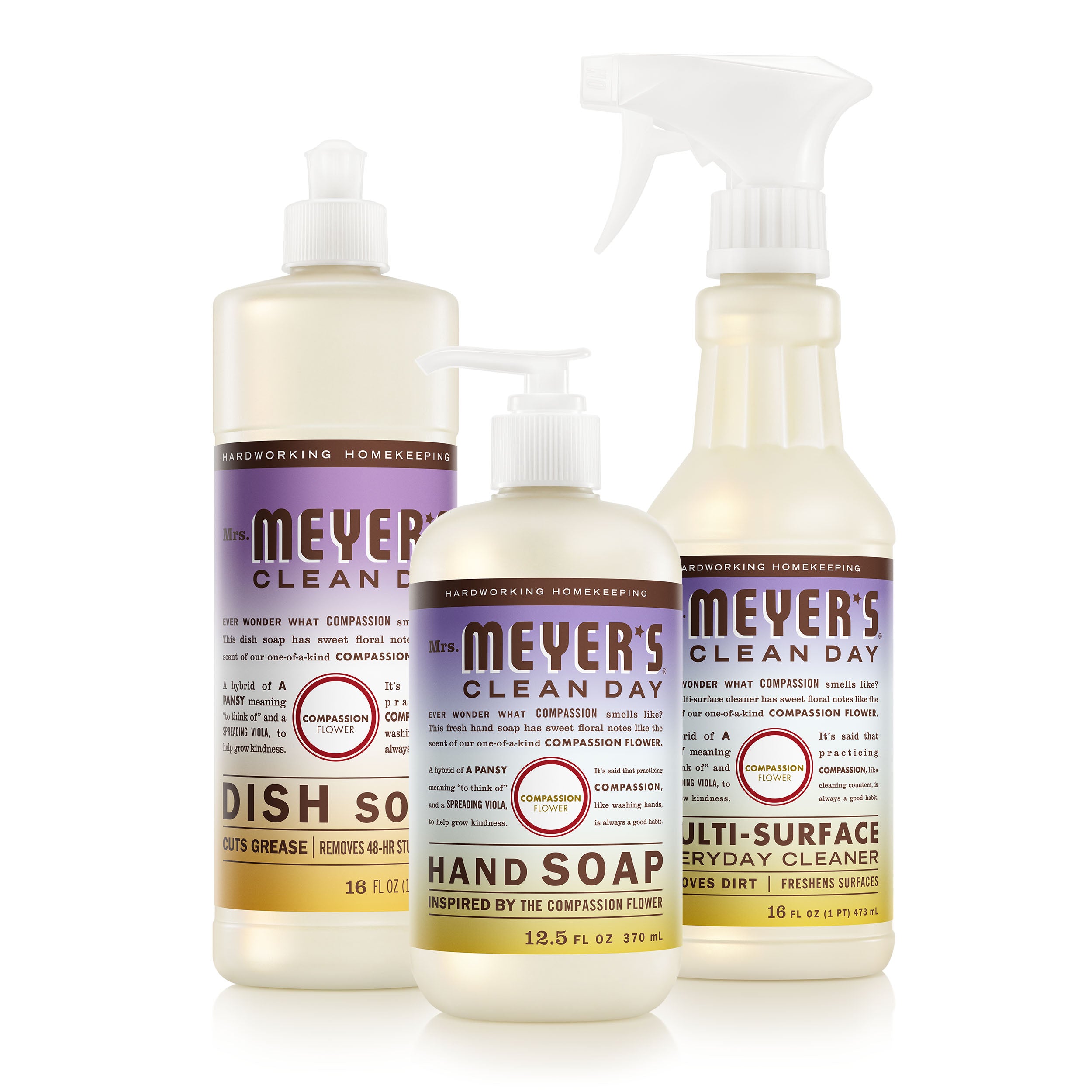 Mrs. Meyer's Compassion Flower Kitchen Basics Set – Mrs. Meyer's