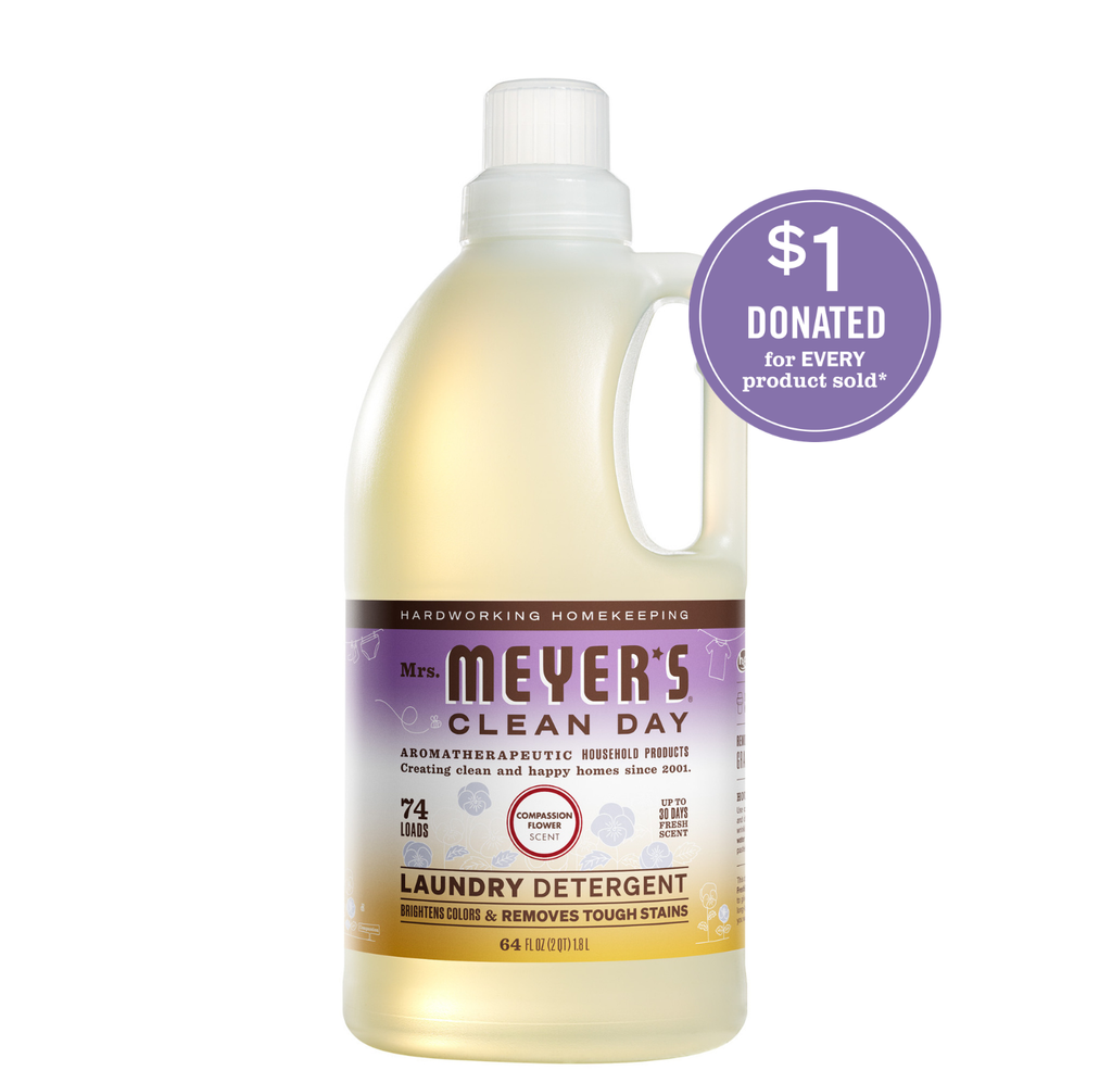 Mrs. Meyer's Compassion Flower Laundry Detergent – Mrs. Meyer's