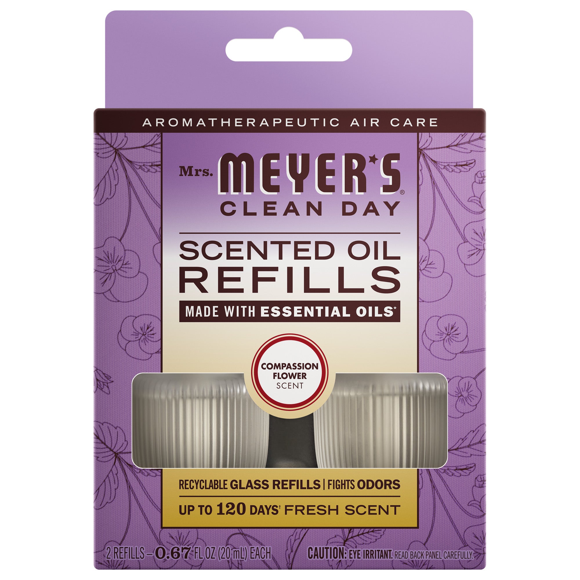 Compassion Flower Plug In Scented Oil Refill, 2-Pack – Mrs