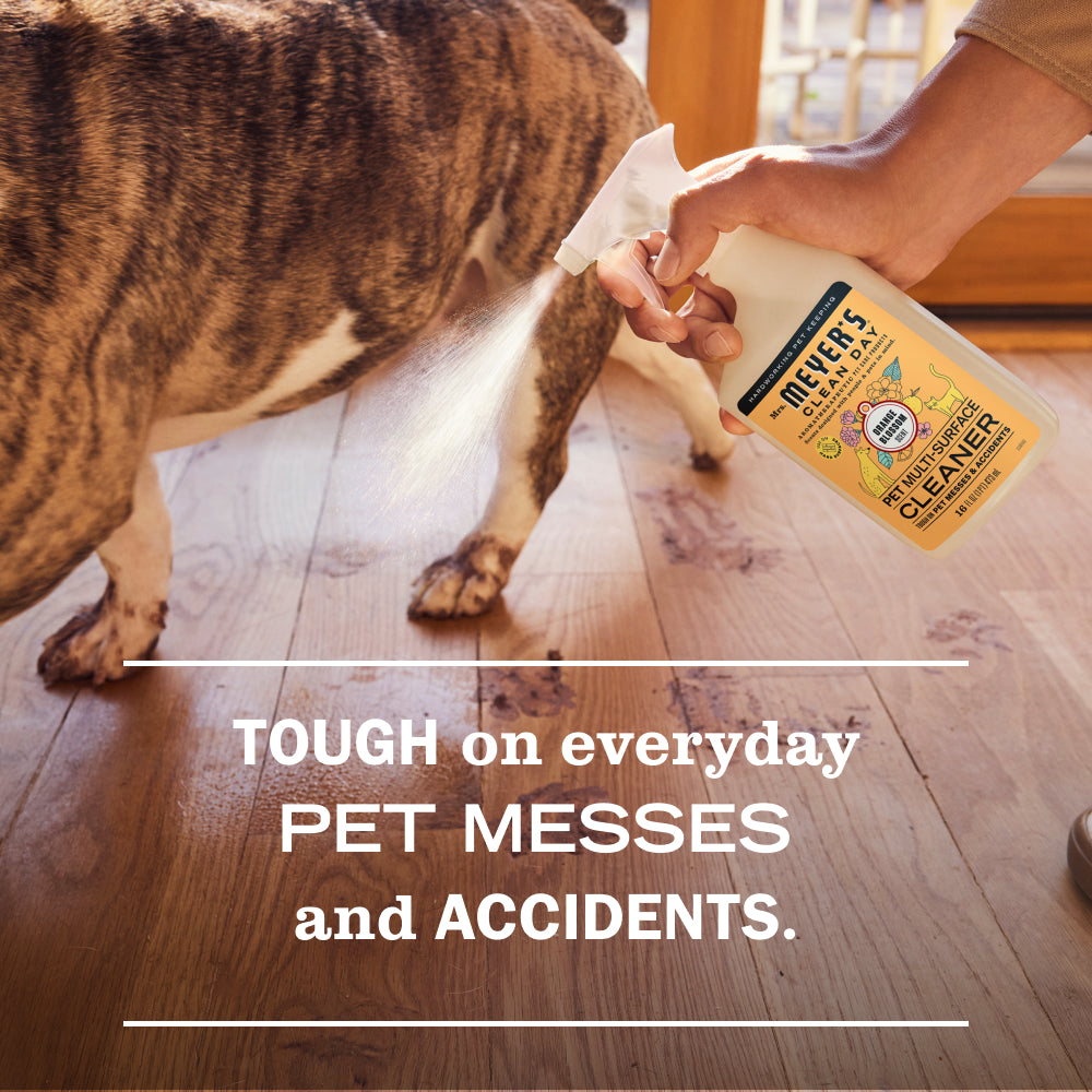 Orange Blossom Pet Multi-Surface Cleaner – Mrs. Meyer's Clean Day
