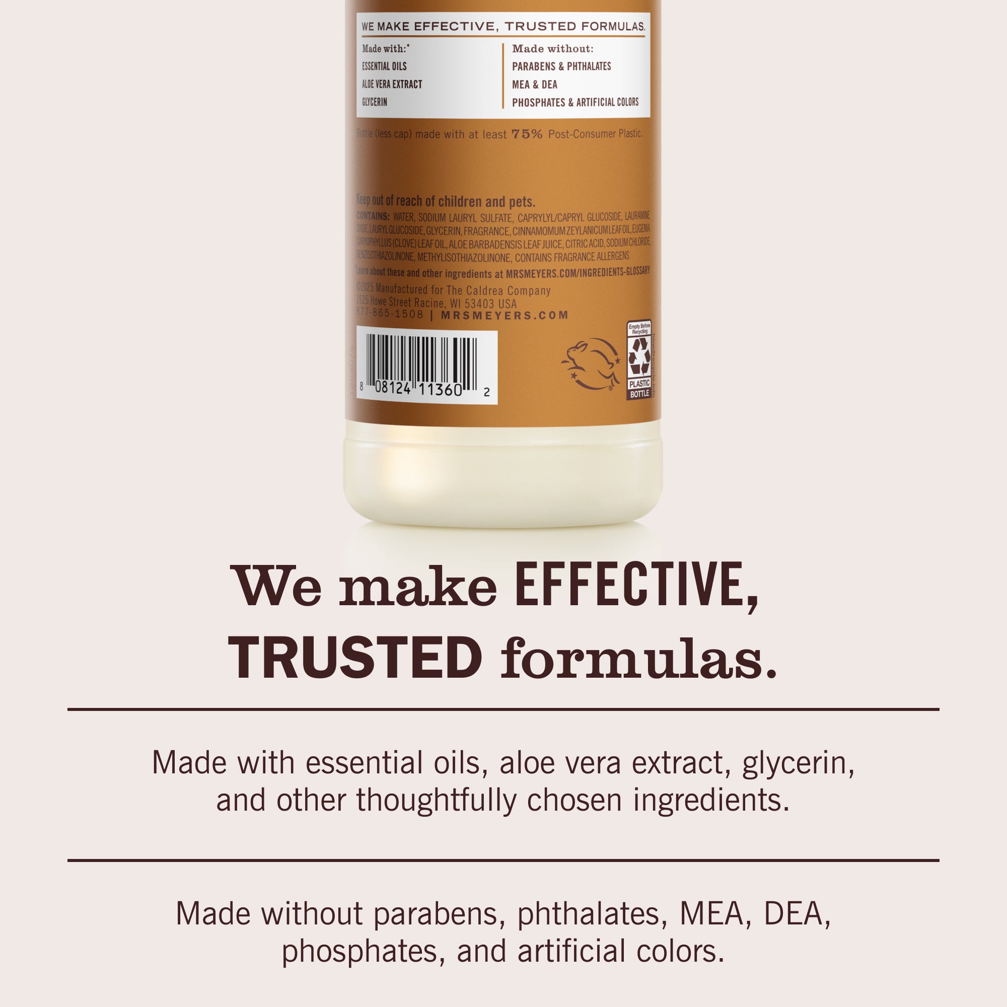 Acorn Spice Dish Soap – Mrs. Meyer's Clean Day