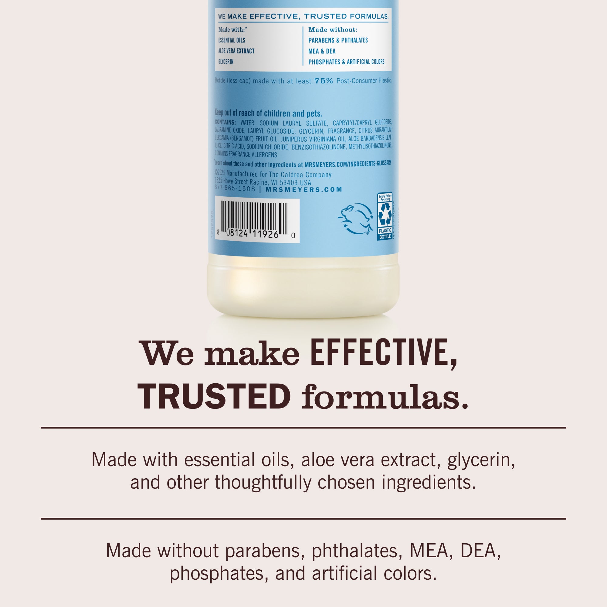 Mrs. Meyer's Rose Liquid Hand Soap – Mrs. Meyer's Clean Day