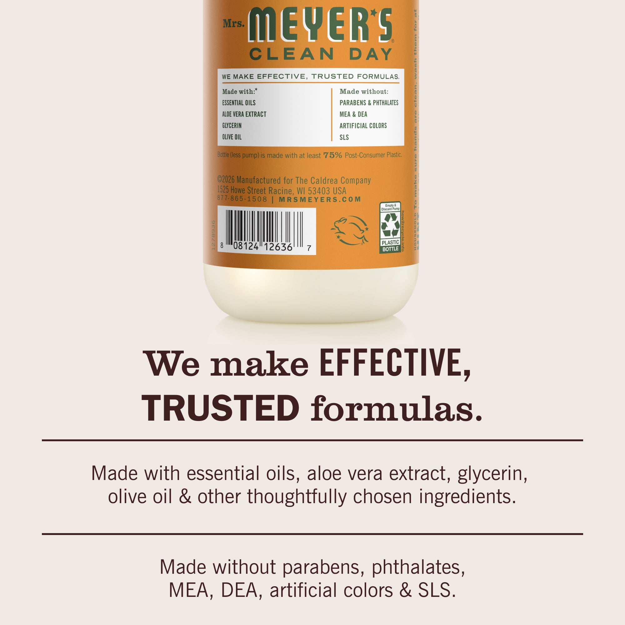 Sugar Pumpkin Liquid Hand Soap – Mrs. Meyer's Clean Day