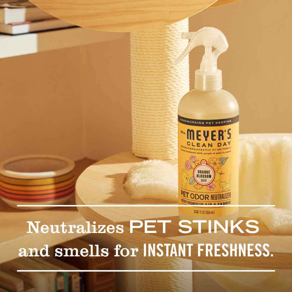 Orange Blossom Pet Odor Neutralizer – Mrs. Meyer's Clean Day