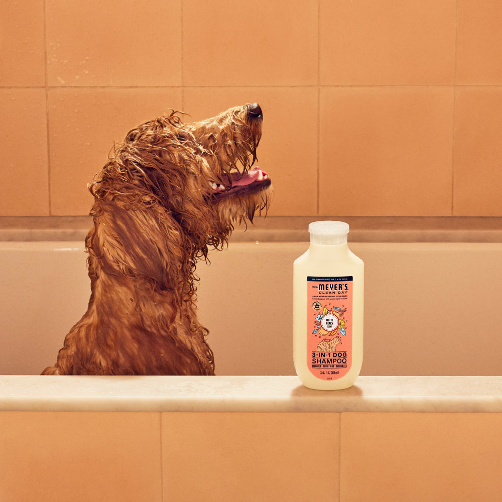 White Peach 3-in-1 Dog Shampoo – Mrs. Meyer's Clean Day