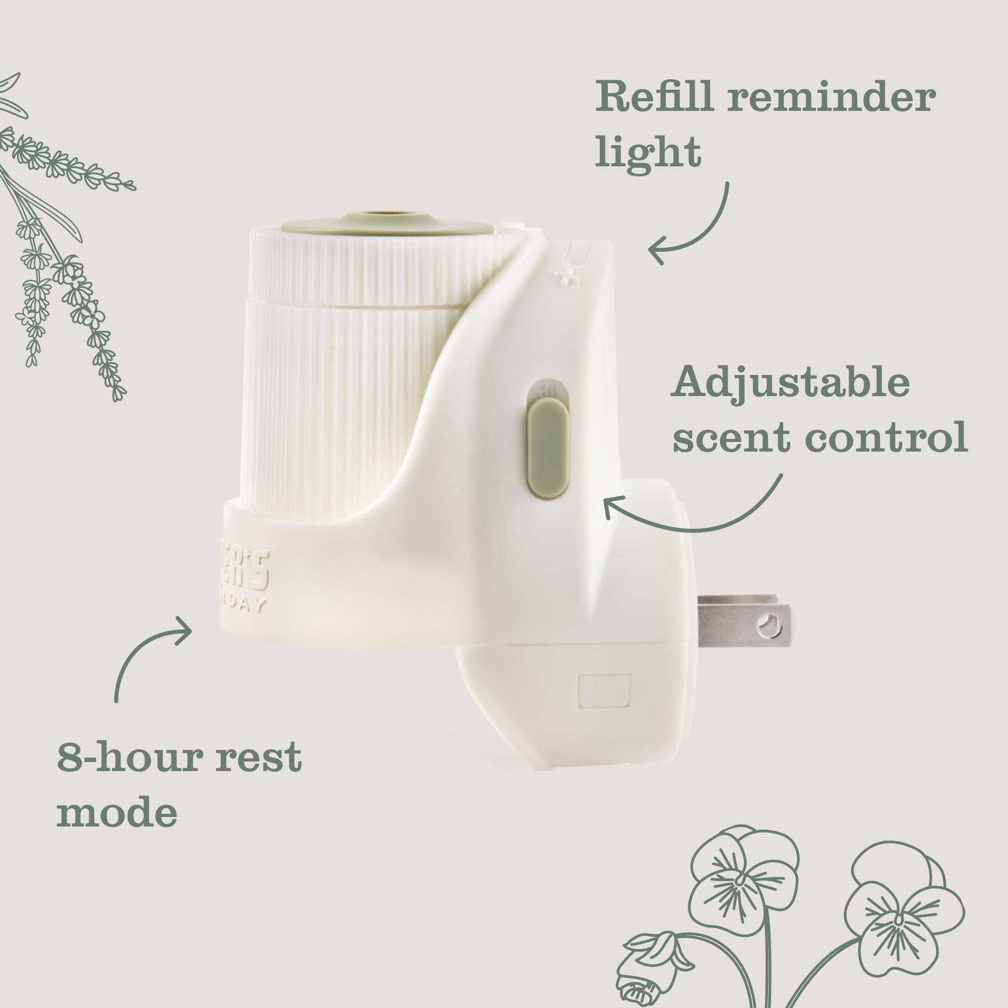 Plug In Oil Warmer – Mrs. Meyer's Clean Day