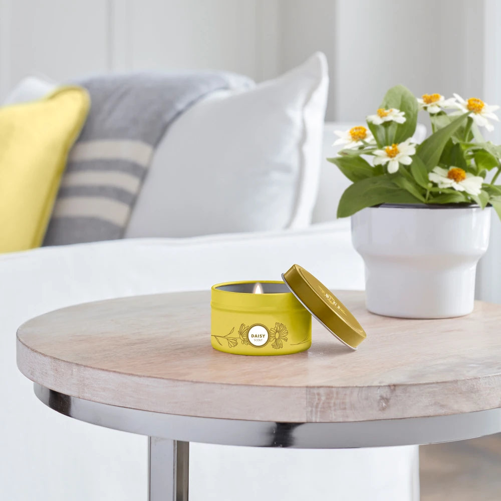 Daisy Tin Candle | Mrs. Meyer's – Mrs. Meyer's Clean Day Daisy Tin Candle | Mrs. Meyer's – Mrs. Meyer's Clean Day