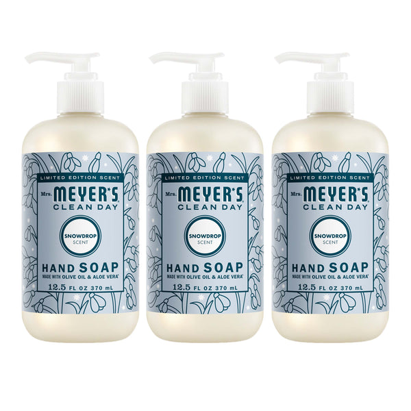 ３月８日発送　なっちゃん様│クリーム３ &ローション２、エマ２、Mソープ，ルース Mrs. Meyer's Snowdrop Liquid Hand Soap 3-count Bundle ​ – Mrs