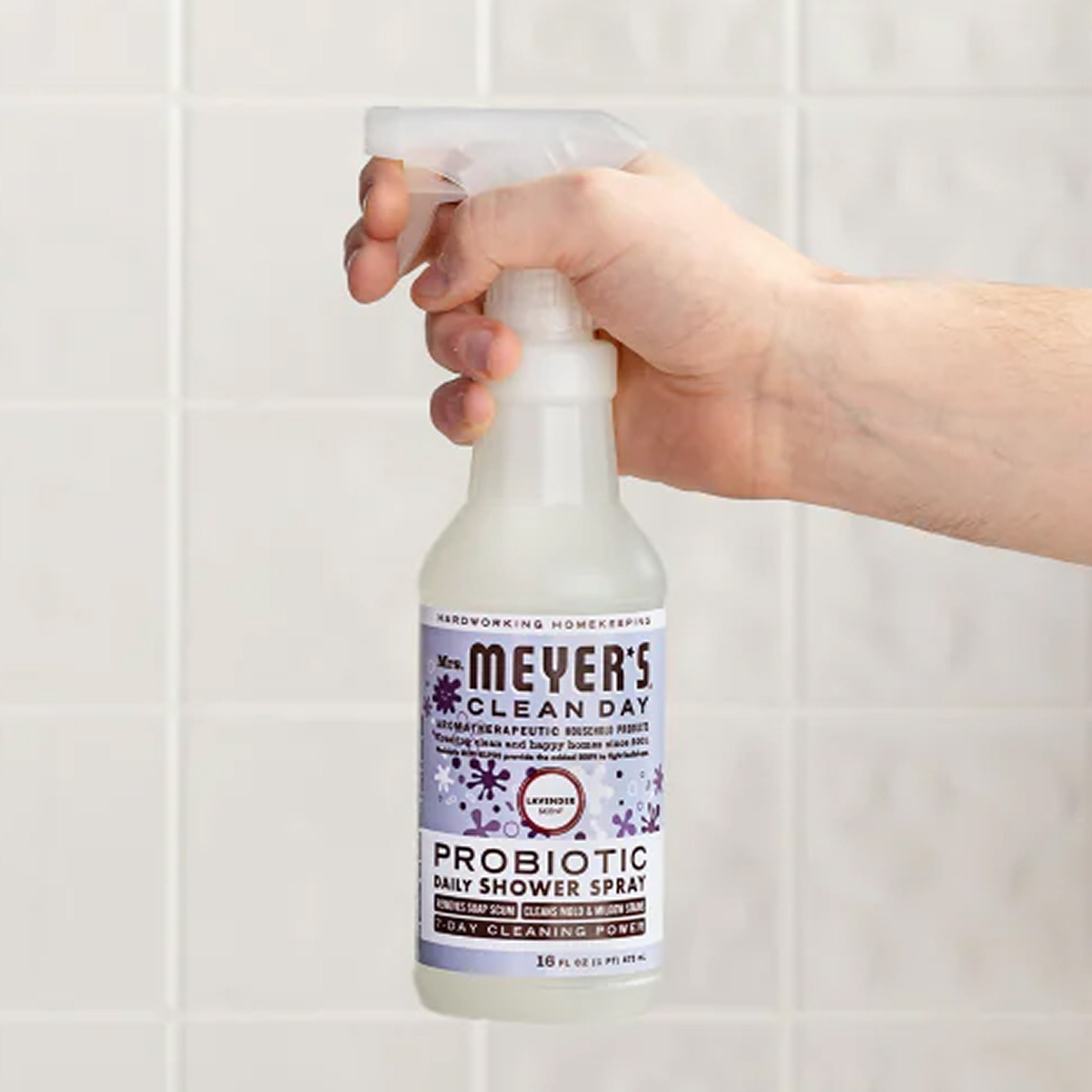 Mrs. Meyer's Lavender Probiotic Daily Shower Spray – Mrs. Meyer's