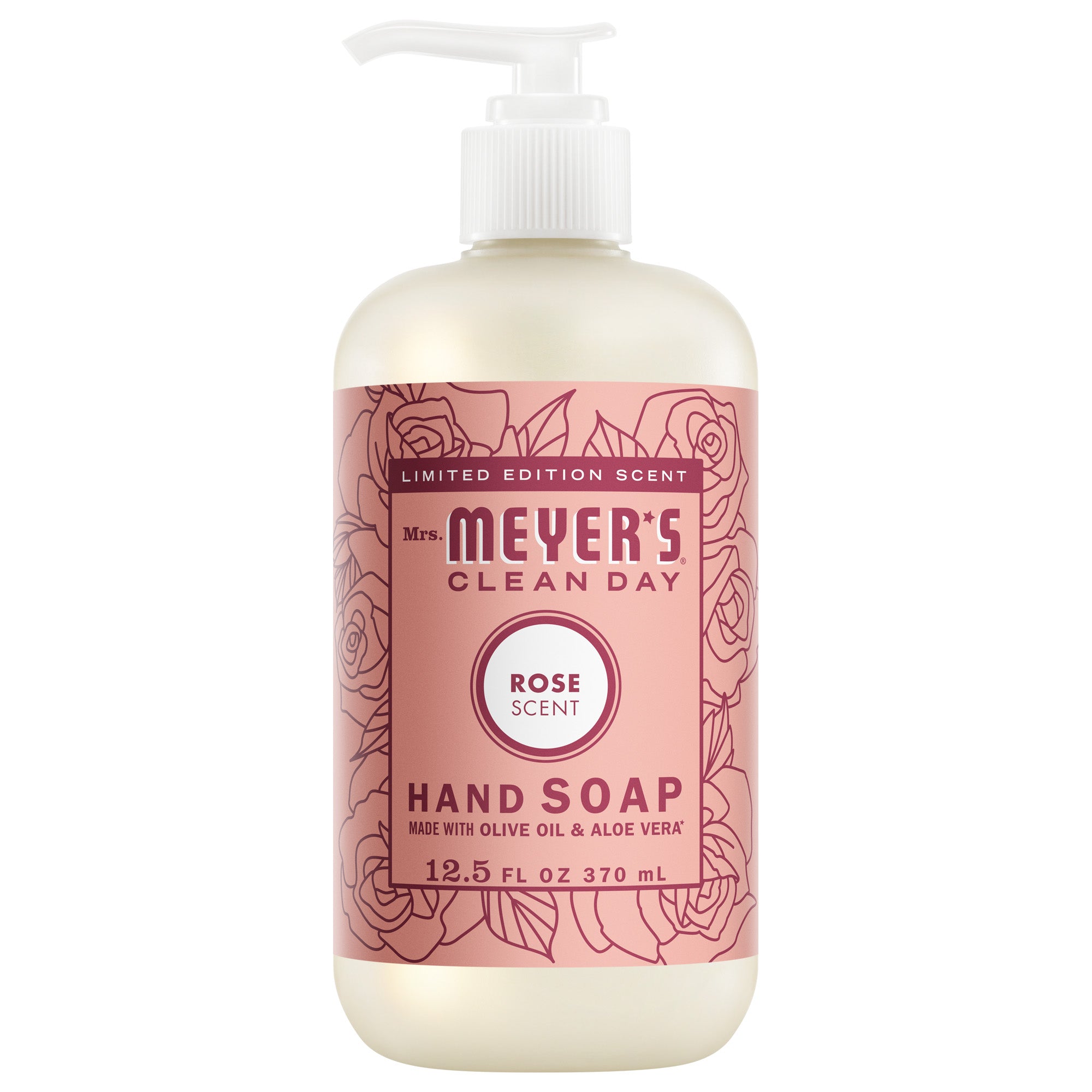 Mrs. Meyer's Rose Liquid Hand Soap
