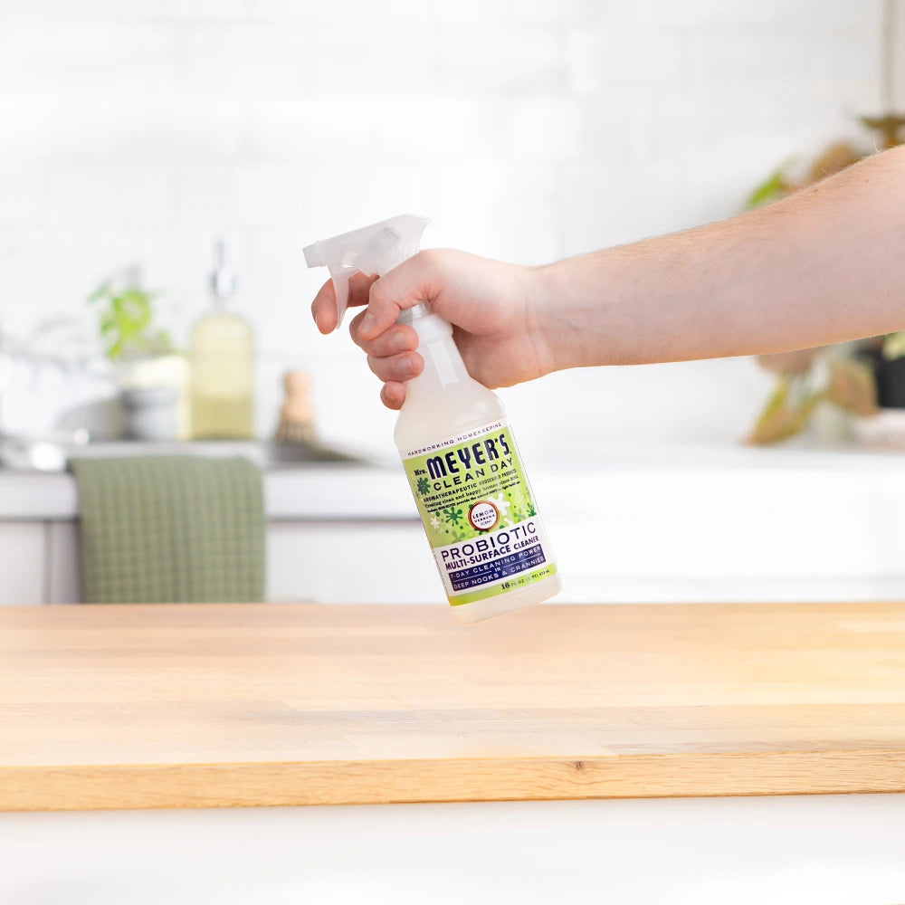Mrs. Meyer's Lemon Verbena Probiotic Multi-Surface Cleaner – Mrs Mrs. Meyer's Lemon Verbena Probiotic Multi-Surface Cleaner – Mrs
