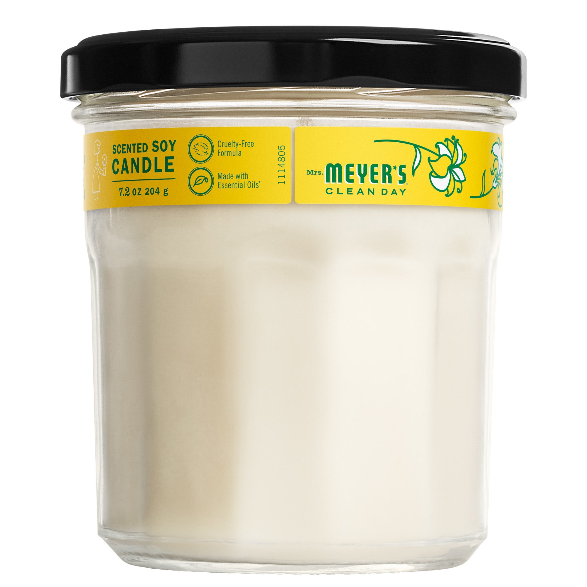Mrs. Meyer's Clean Day Honeysuckle Scent Soy Candle - Thumbnail 4