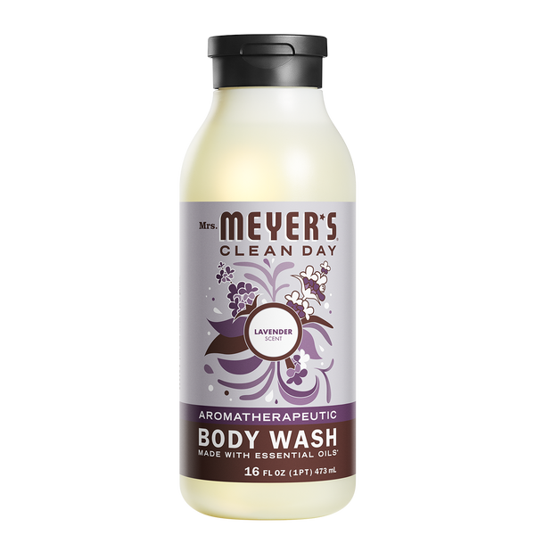 ミセスマイヤーズクリーンデイ ボディウォッシュ ラベンダー 4本 ジョンソン mrs-meyers-body-wash-