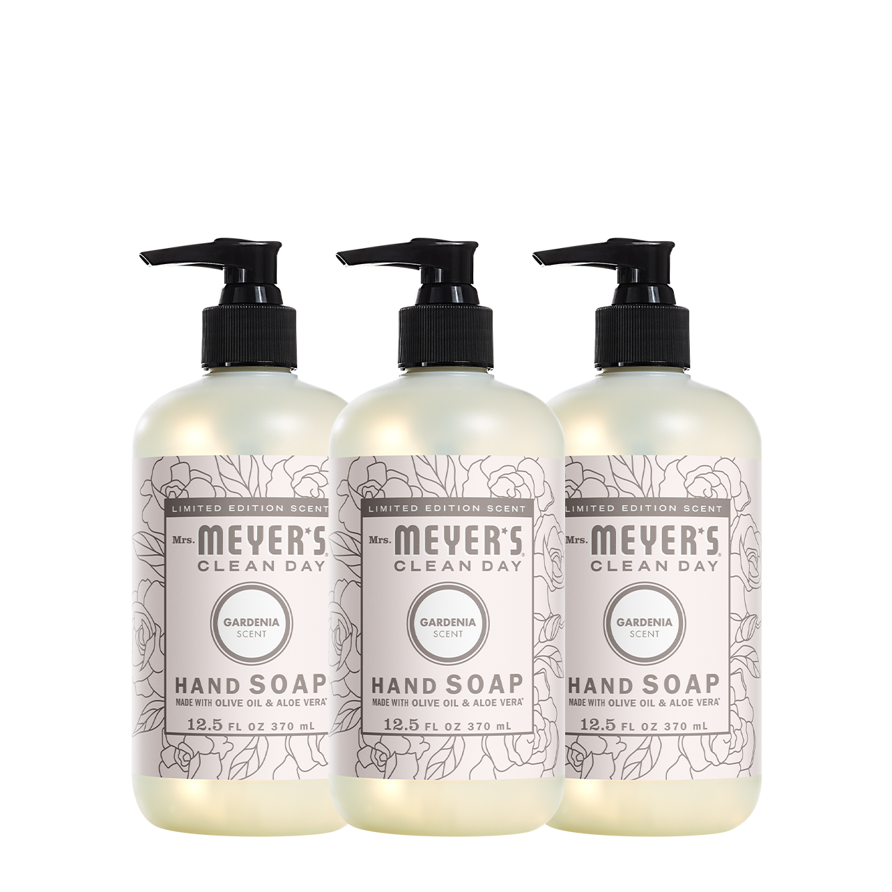 Mrs. Meyer's Gardenia Hand Soap Set