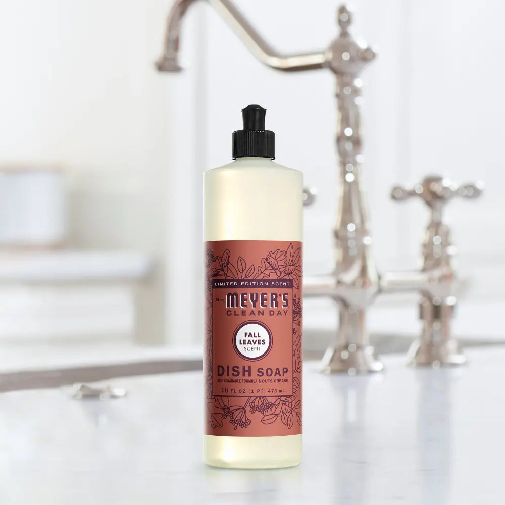 Meyer's Fall Leaves Dish Soap – Meyer's Clean Day
