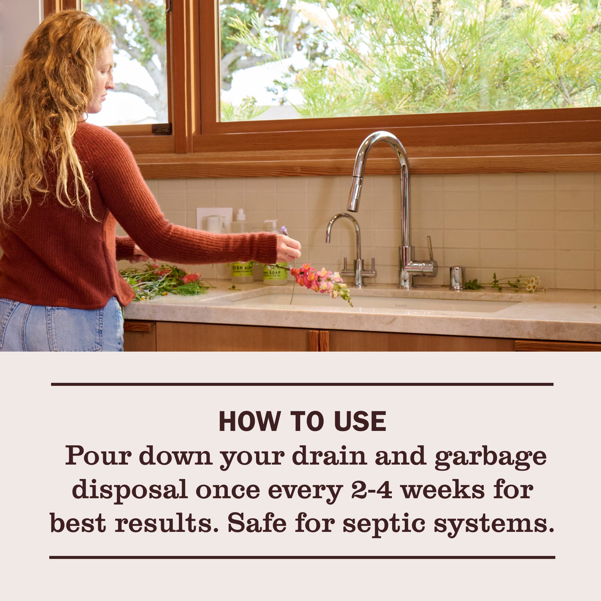 Mrs. Meyer's Lavender Probiotic Drain Maintenance – Mrs. Meyer's