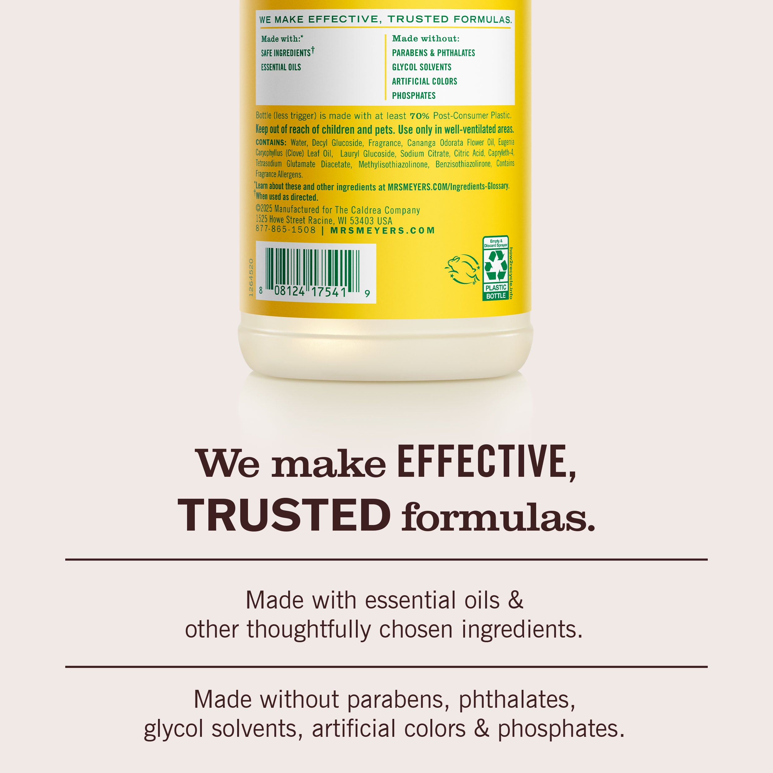 Mrs. Meyer's Honeysuckle Multi-Surface Everyday Cleaner – Mrs