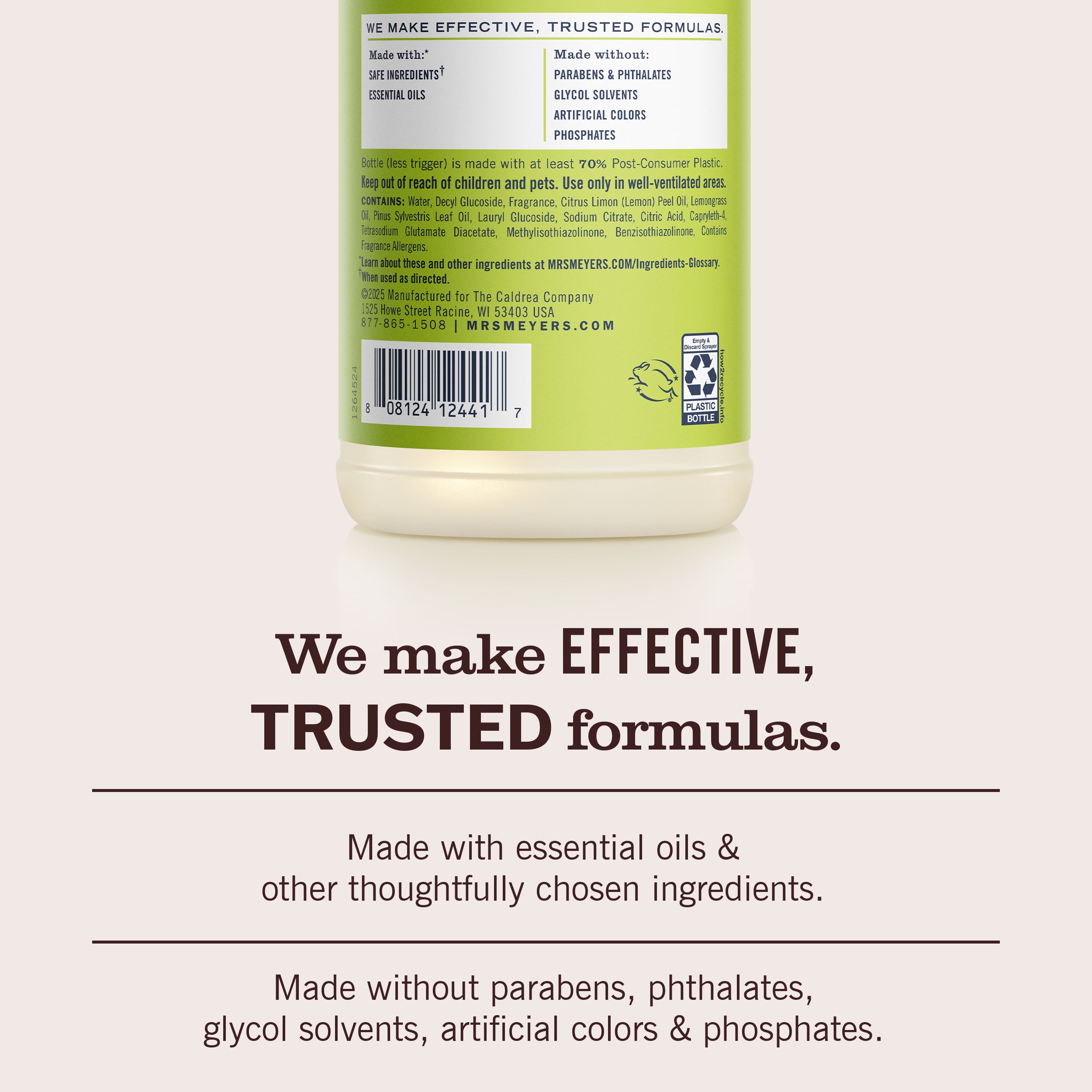 Mrs. Meyer's Lemon Verbena Multi-Surface Everyday Cleaner – Mrs