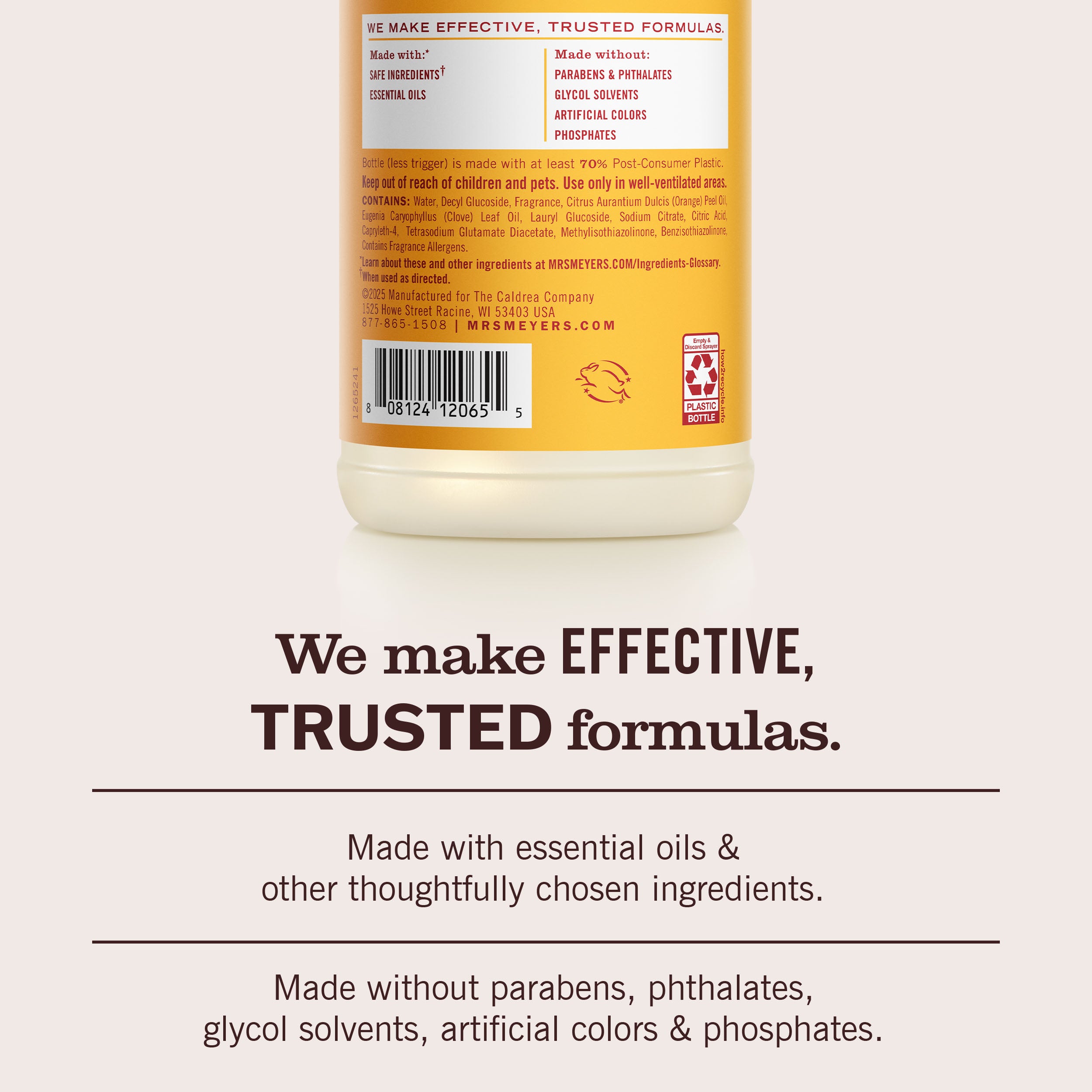 mireim Clementine Multi-Surface Everyday Cleaner – Mrs. Meyer's Clean Day