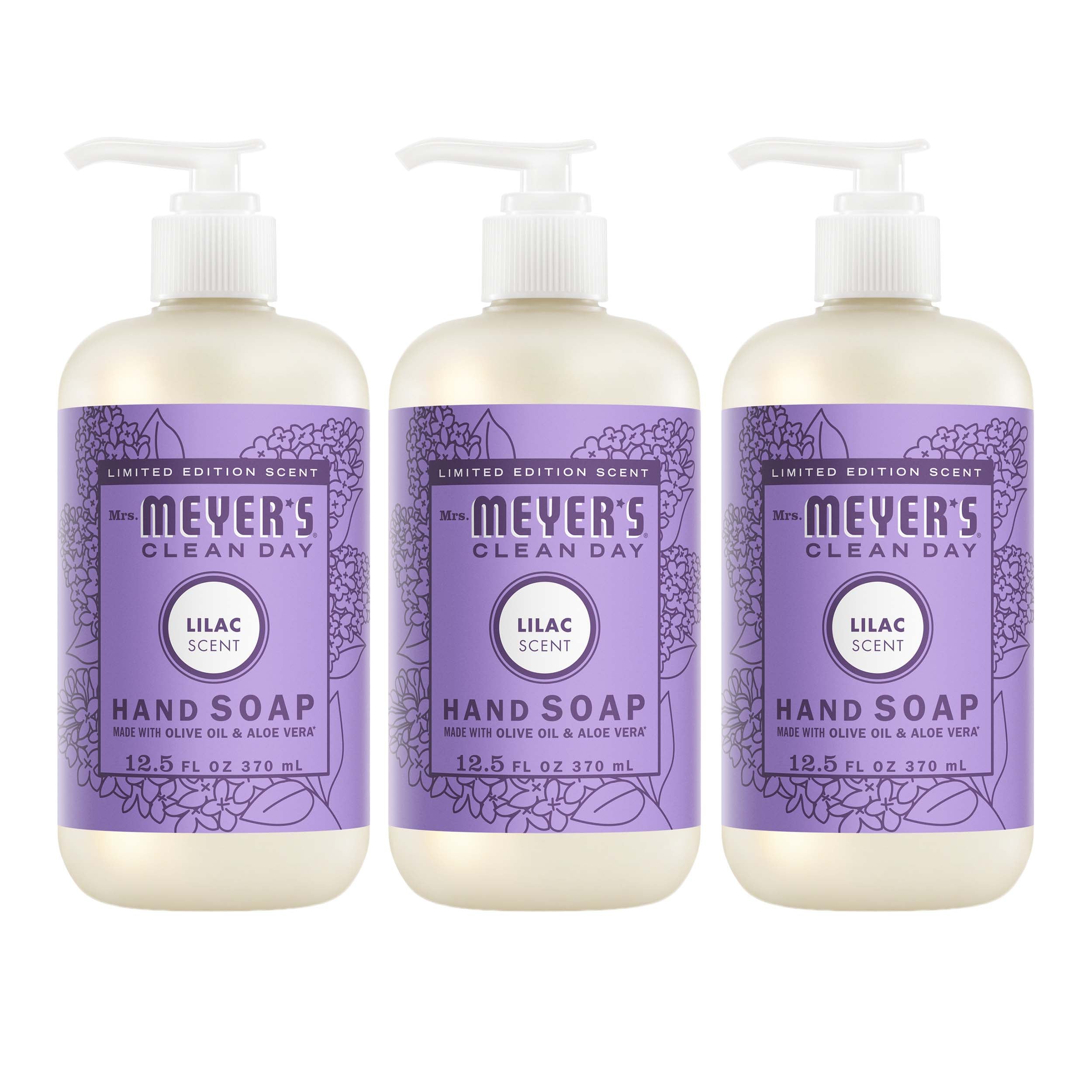 Mrs. Meyer's Lilac Liquid Hand Soap 3-count Bundle ​ – Mrs