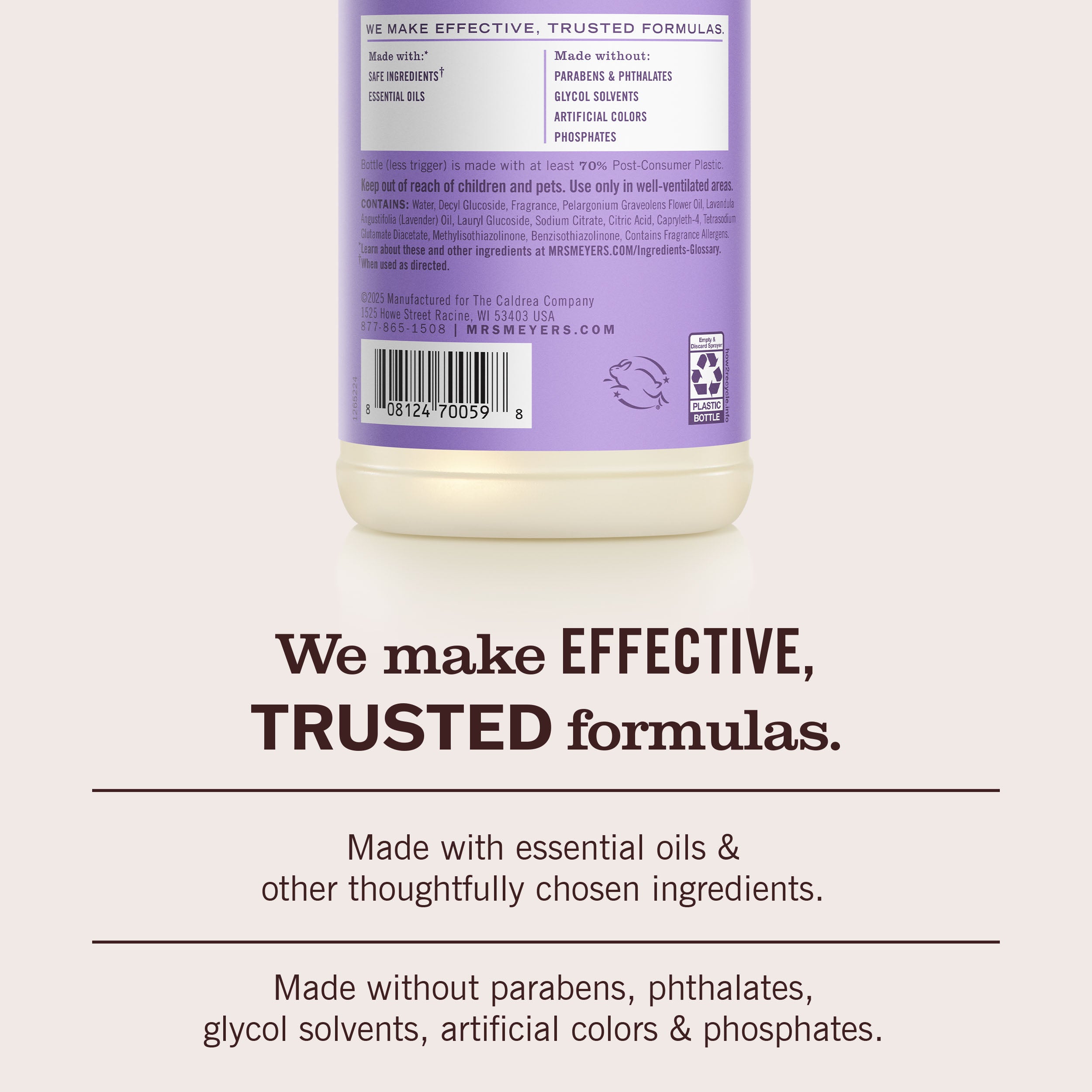Mrs. Meyer's Lilac Multi-Surface Everyday Cleaner – Mrs. Meyer's